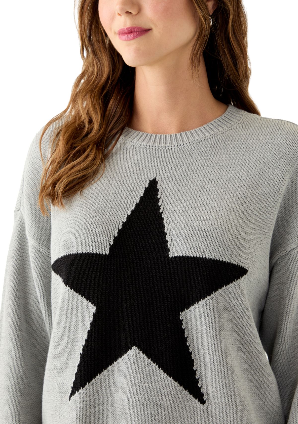 Womens Graphic Star Sweater