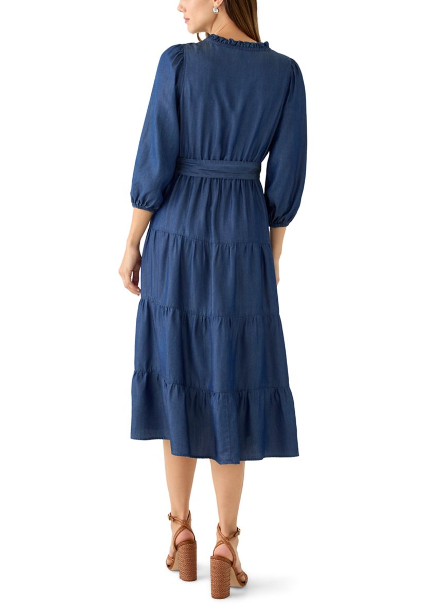 ladies tiered maxi dress women tiered dress Petal and Pup Women's Lillee Tiered Maxi Dress -parroquiadesanalbertomagno.com