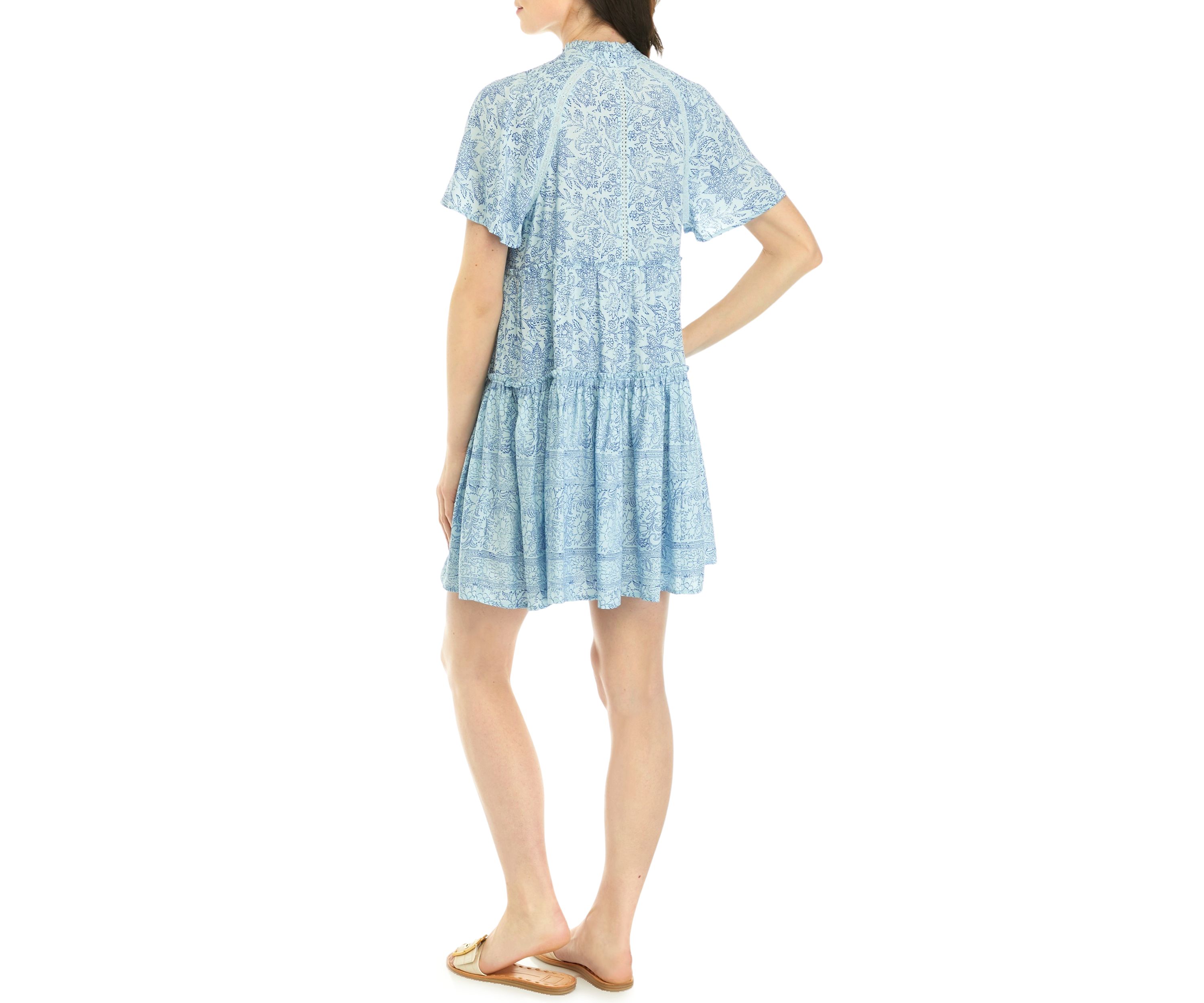 Womens Tiered Swing Dress