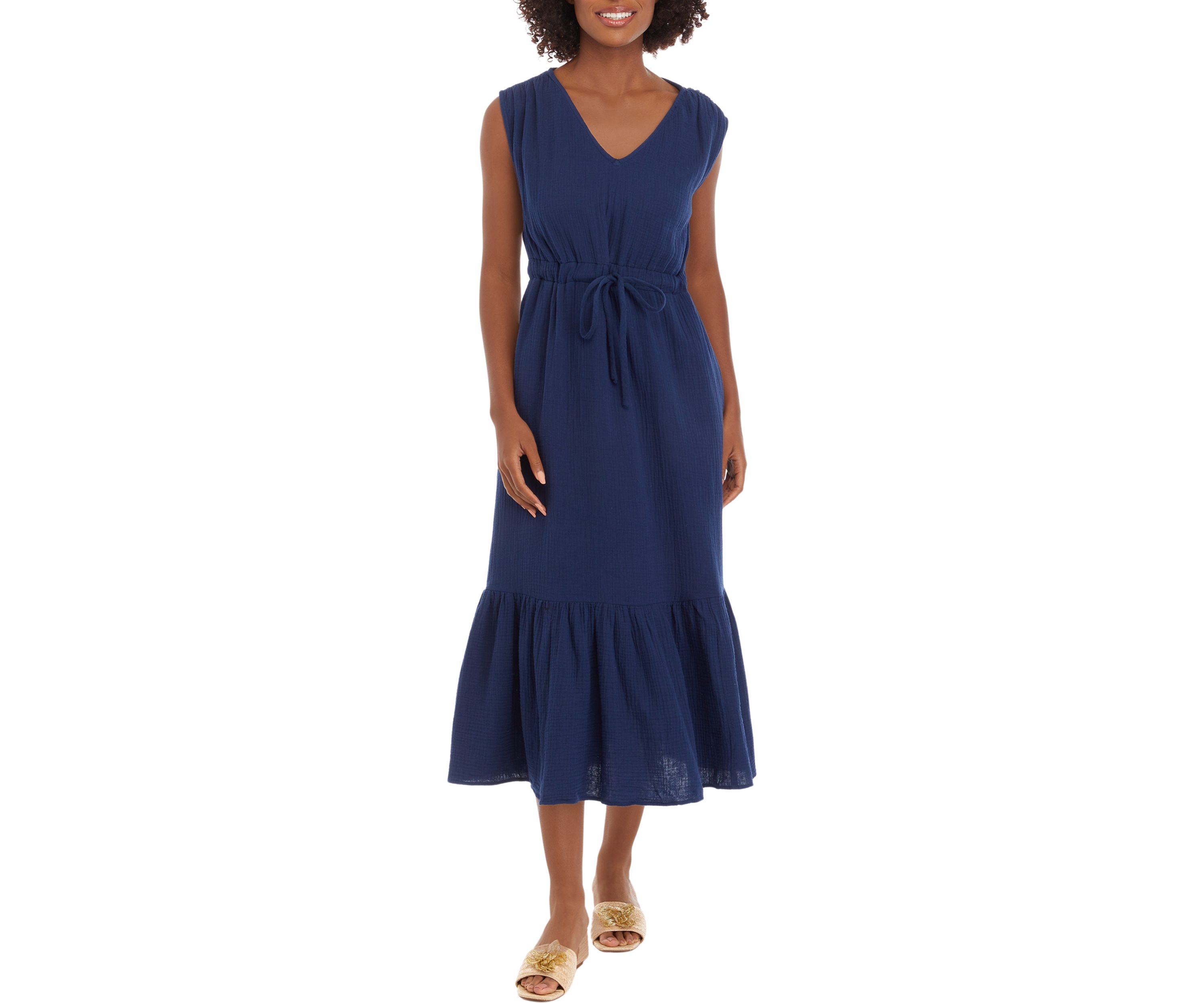 Womens Tiered Maxi Dress