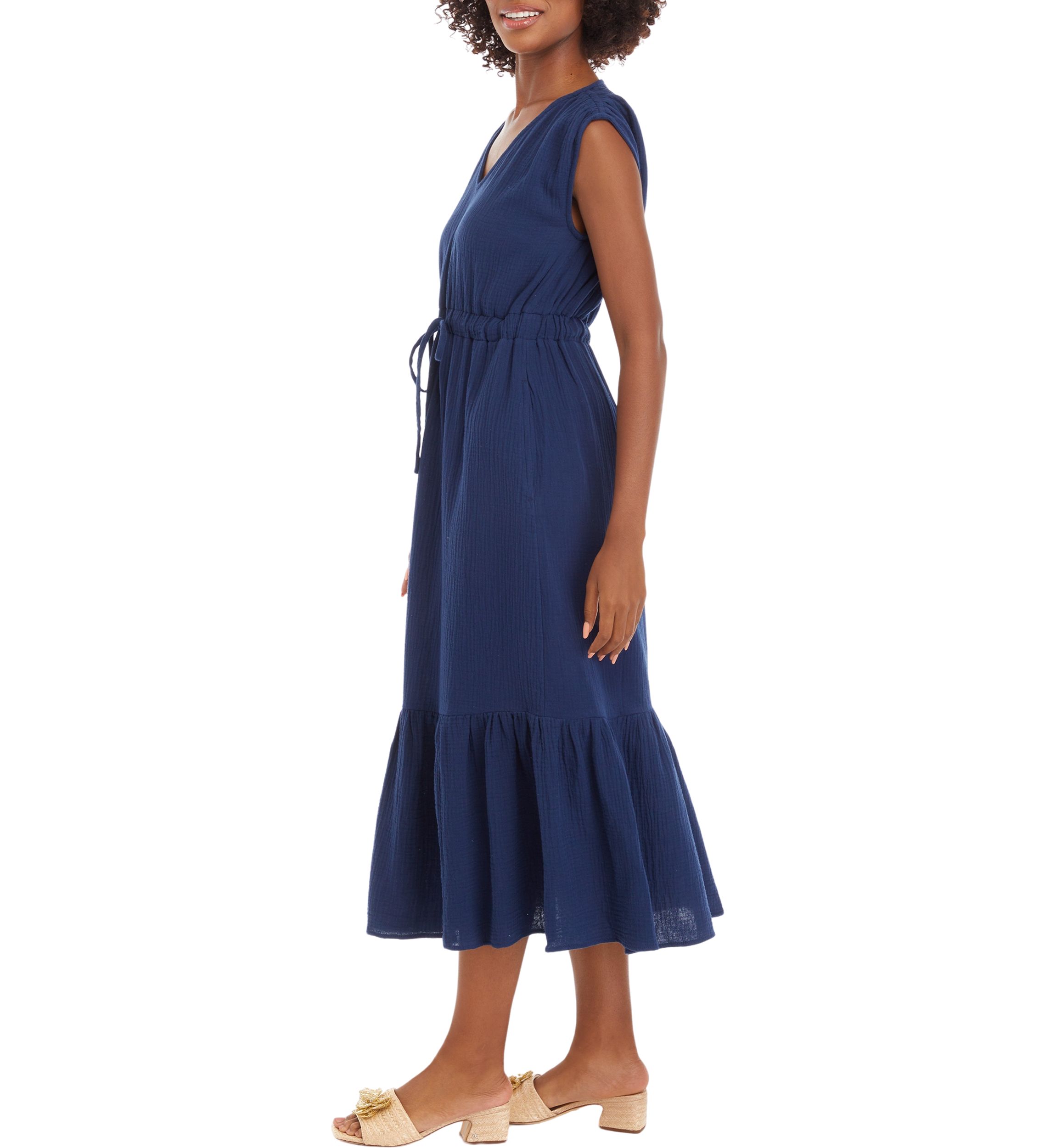 Womens Tiered Maxi Dress