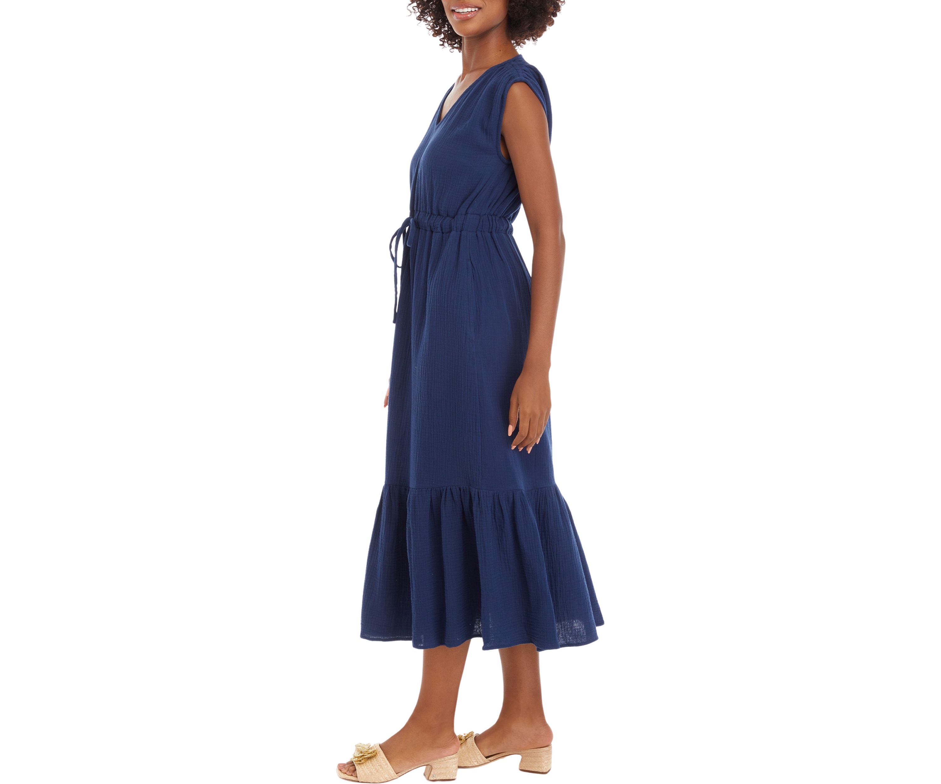Womens Tiered Maxi Dress