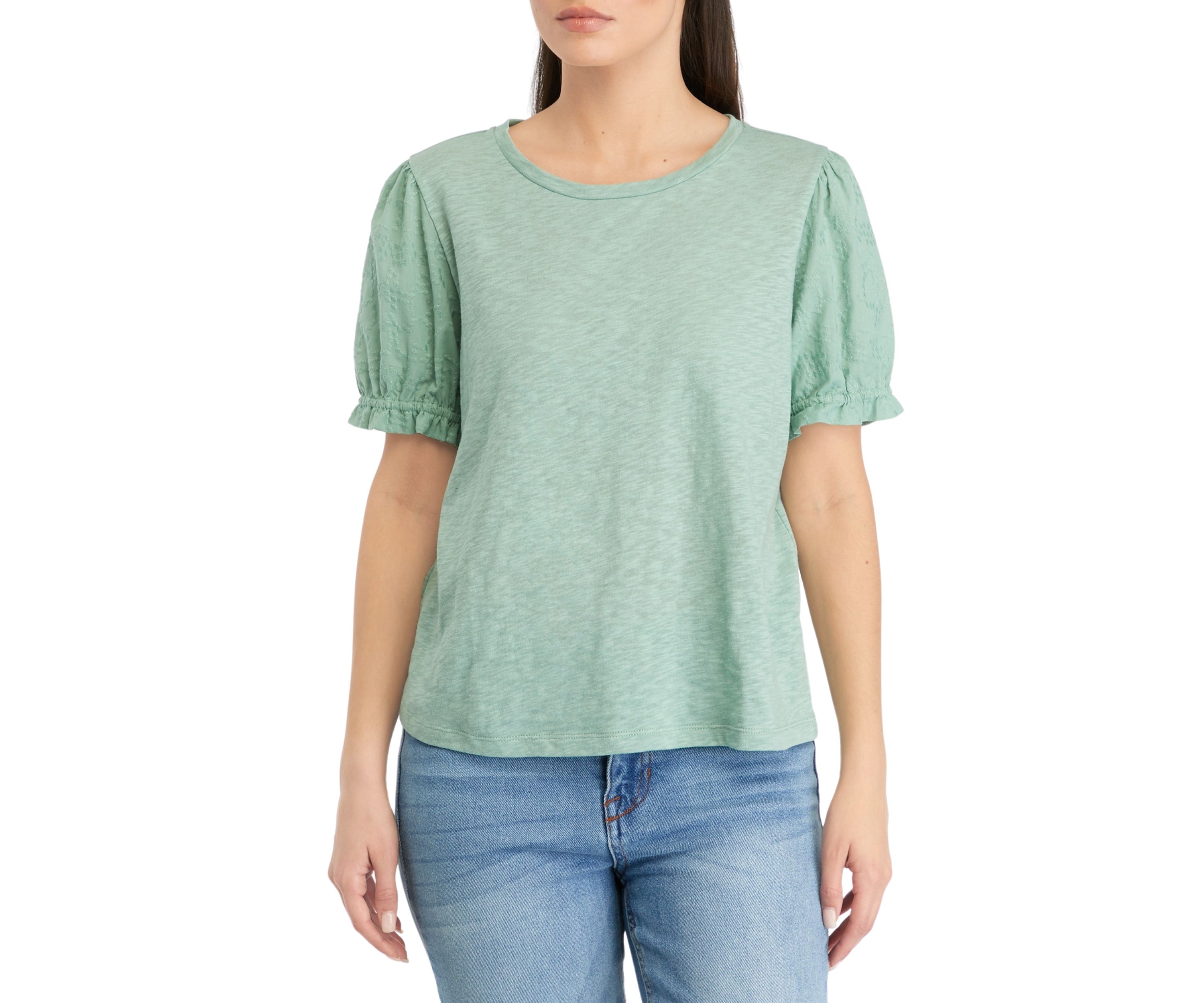 Petite Puff Sleeve Top 