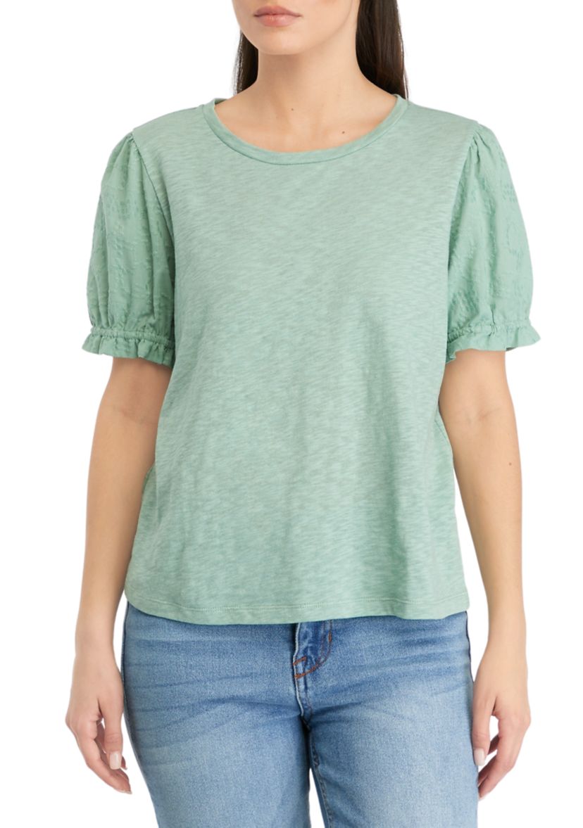 Petite Puff Sleeve Top 