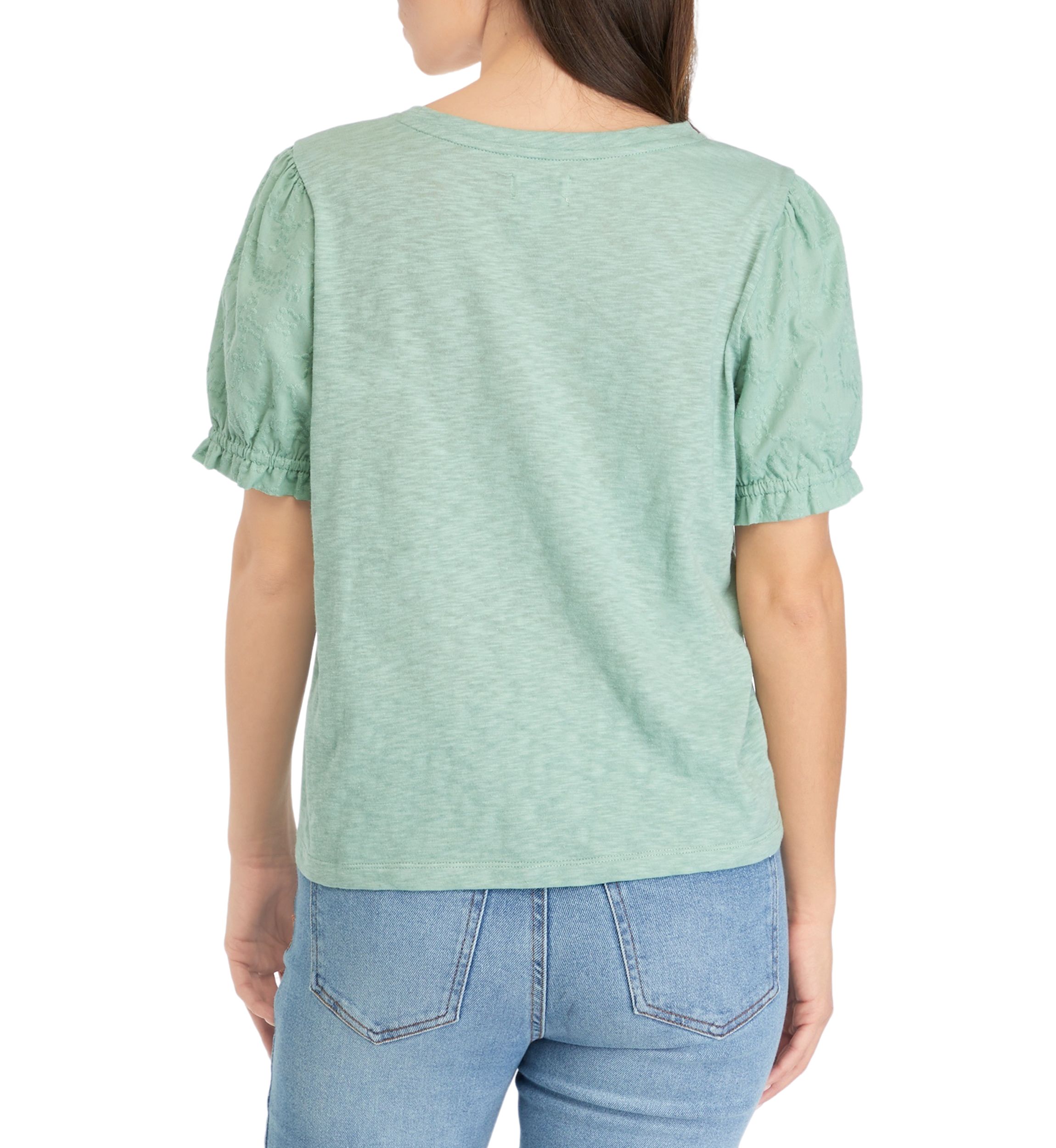 Petite Puff Sleeve Top 