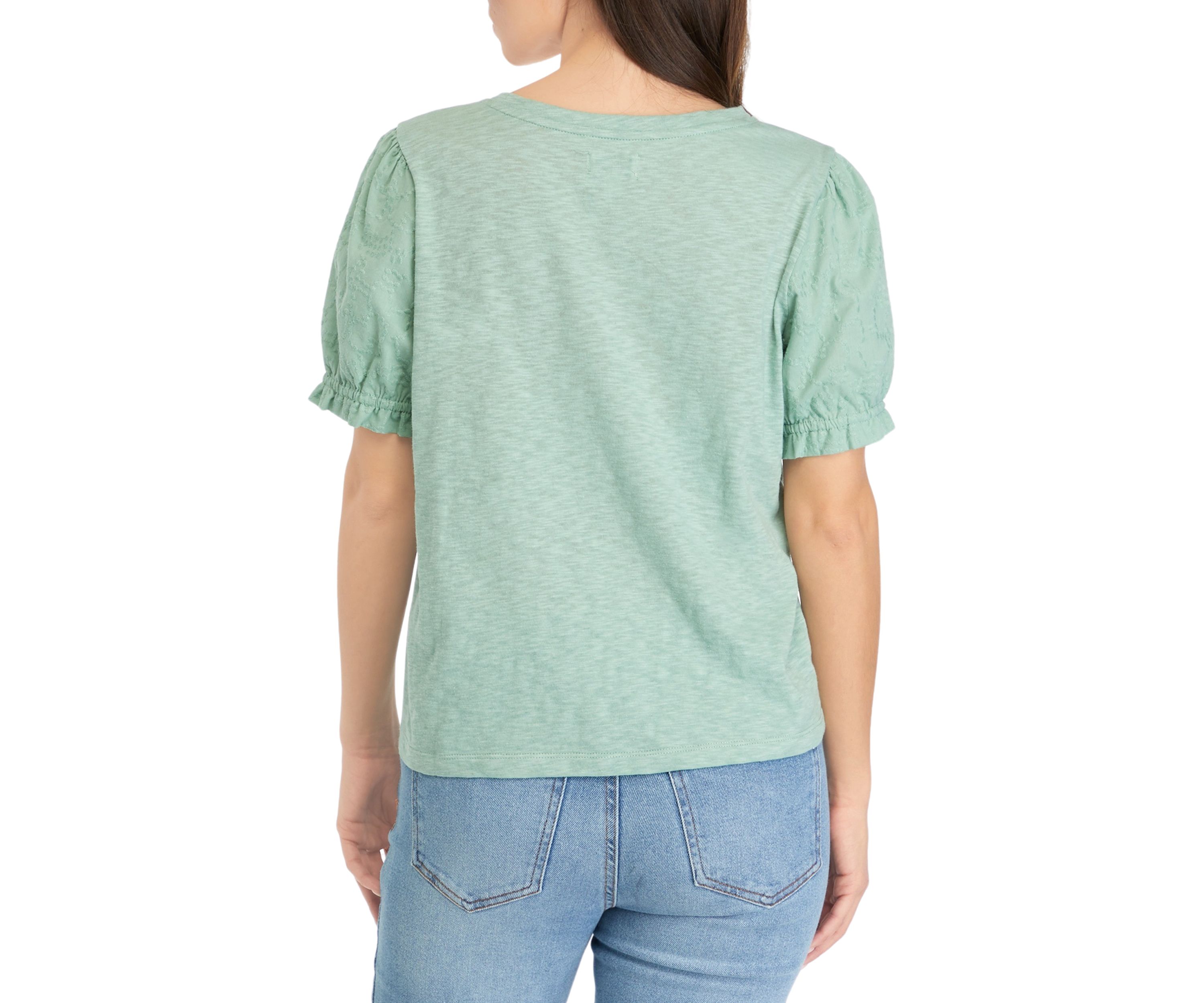 Petite Puff Sleeve Top 