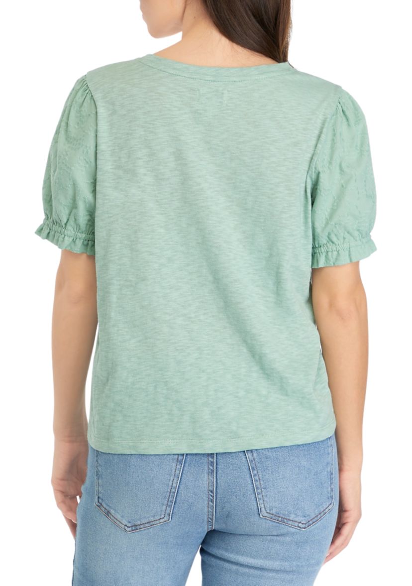 Petite Puff Sleeve Top 