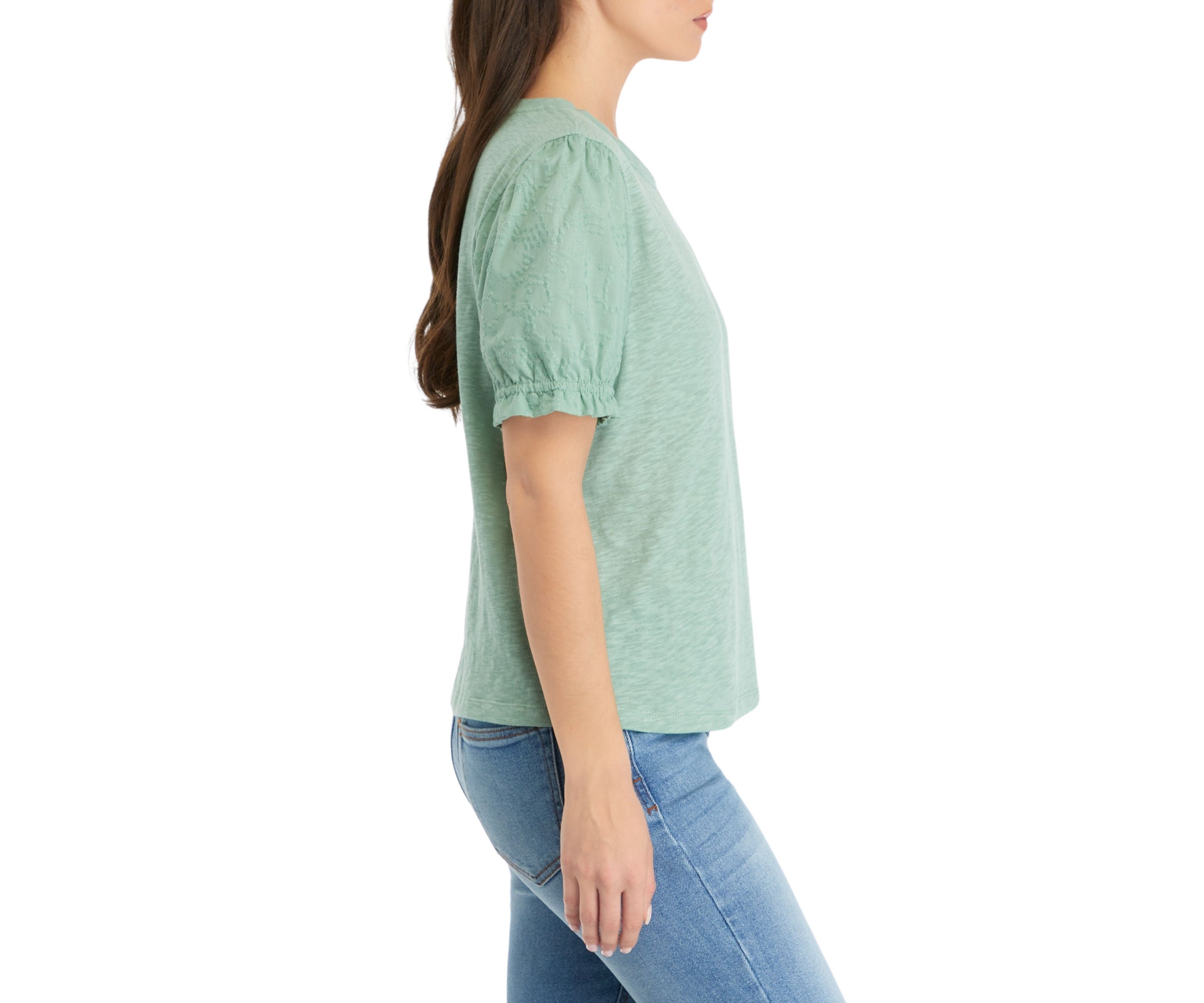 Petite Puff Sleeve Top 