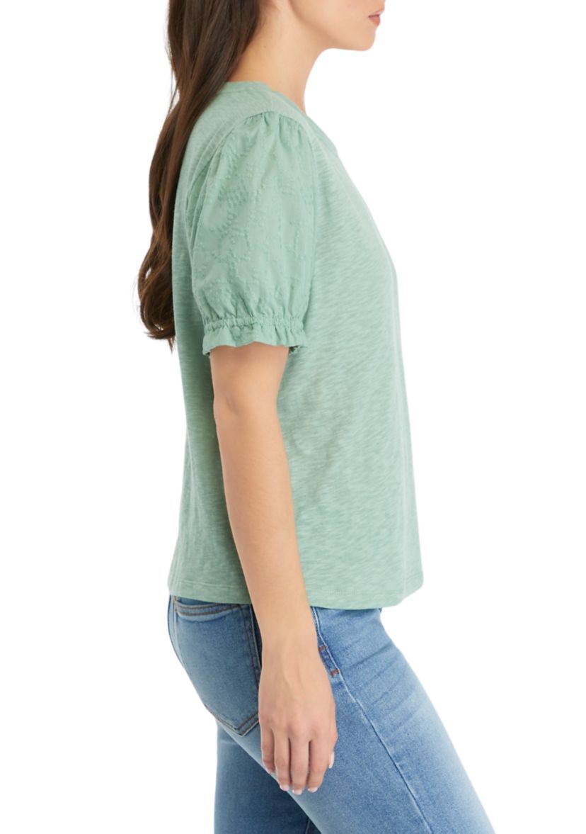 Petite Puff Sleeve Top 