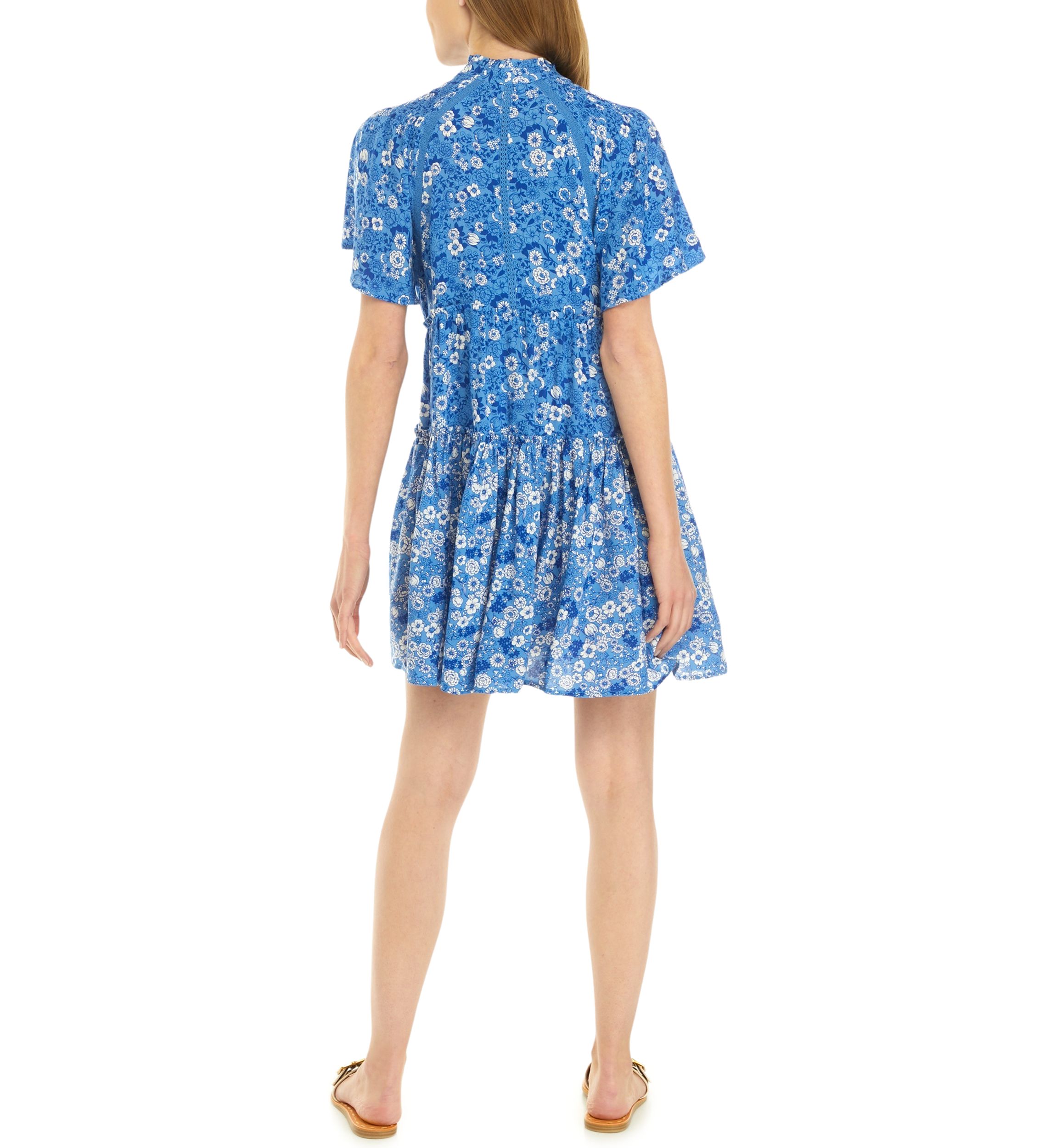 Petite Tiered Swing Dress 