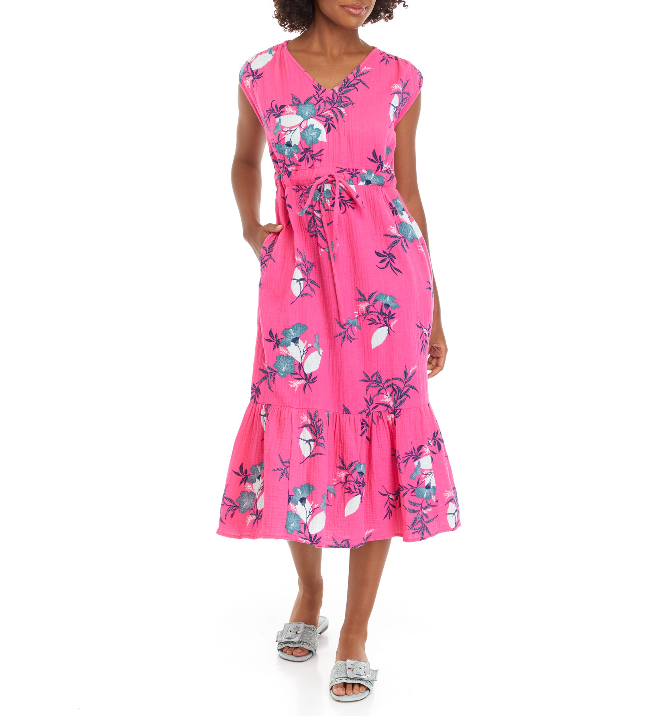 Petite Tiered Maxi Dress
