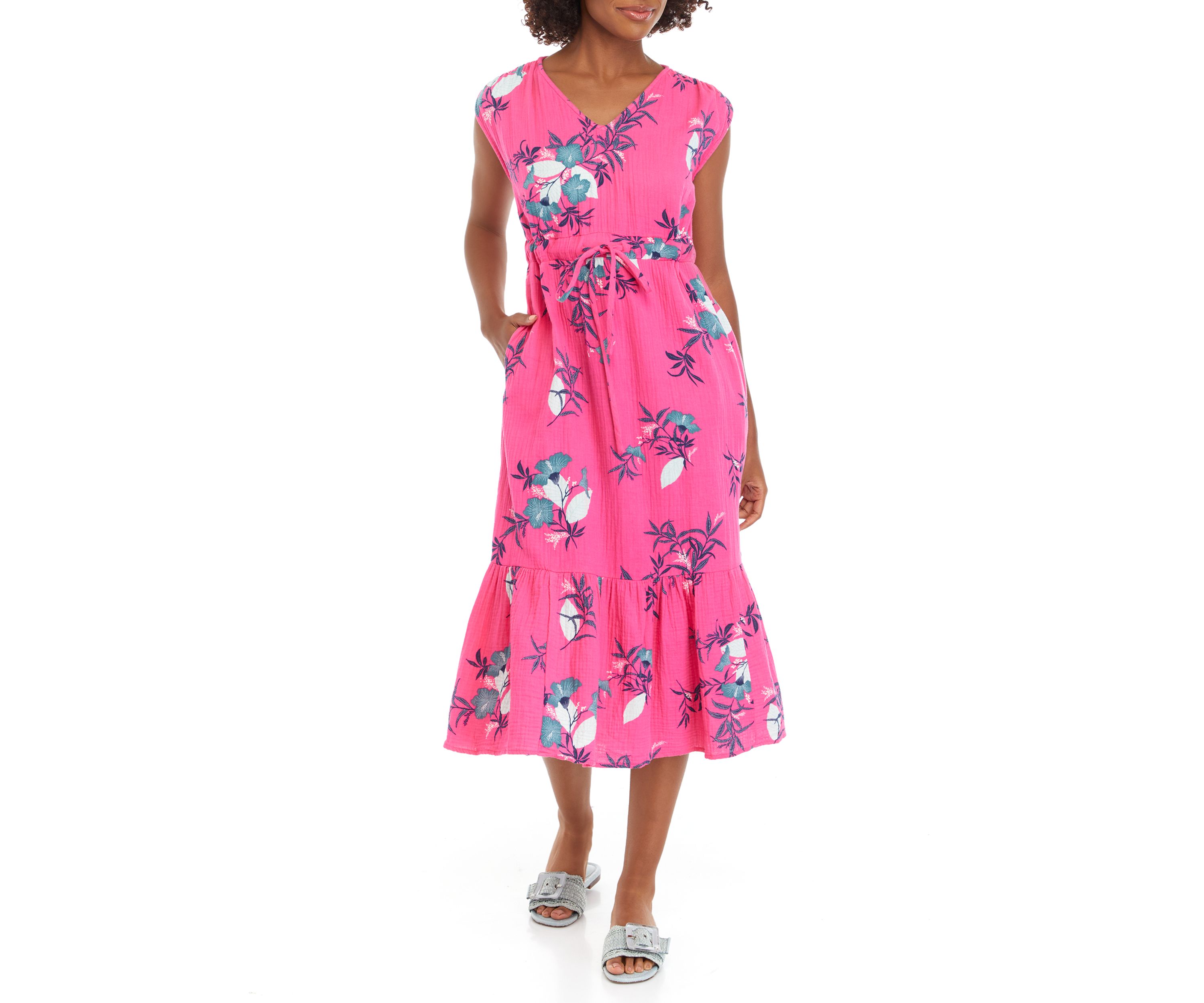 Petite Tiered Maxi Dress