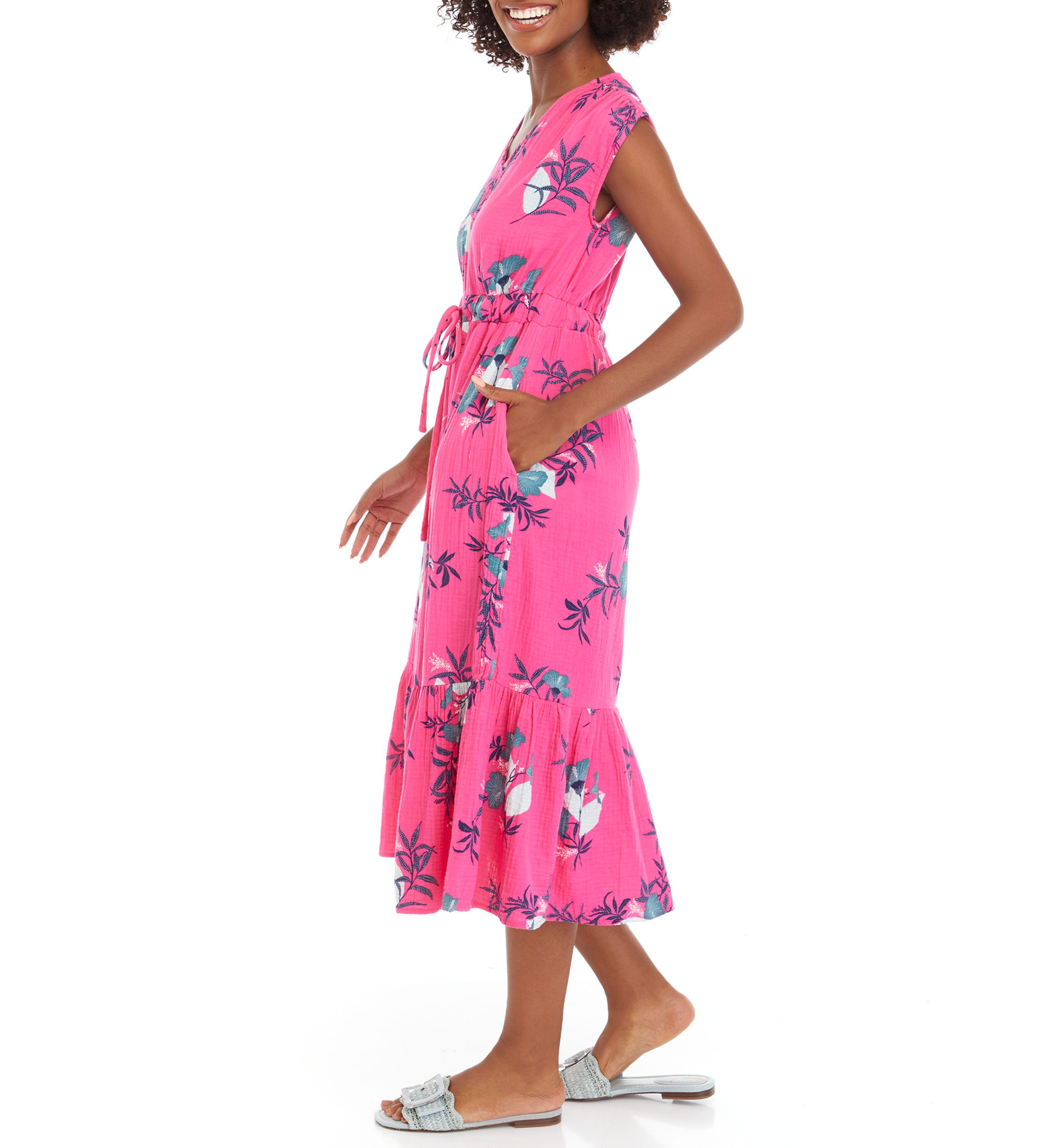 Petite Tiered Maxi Dress