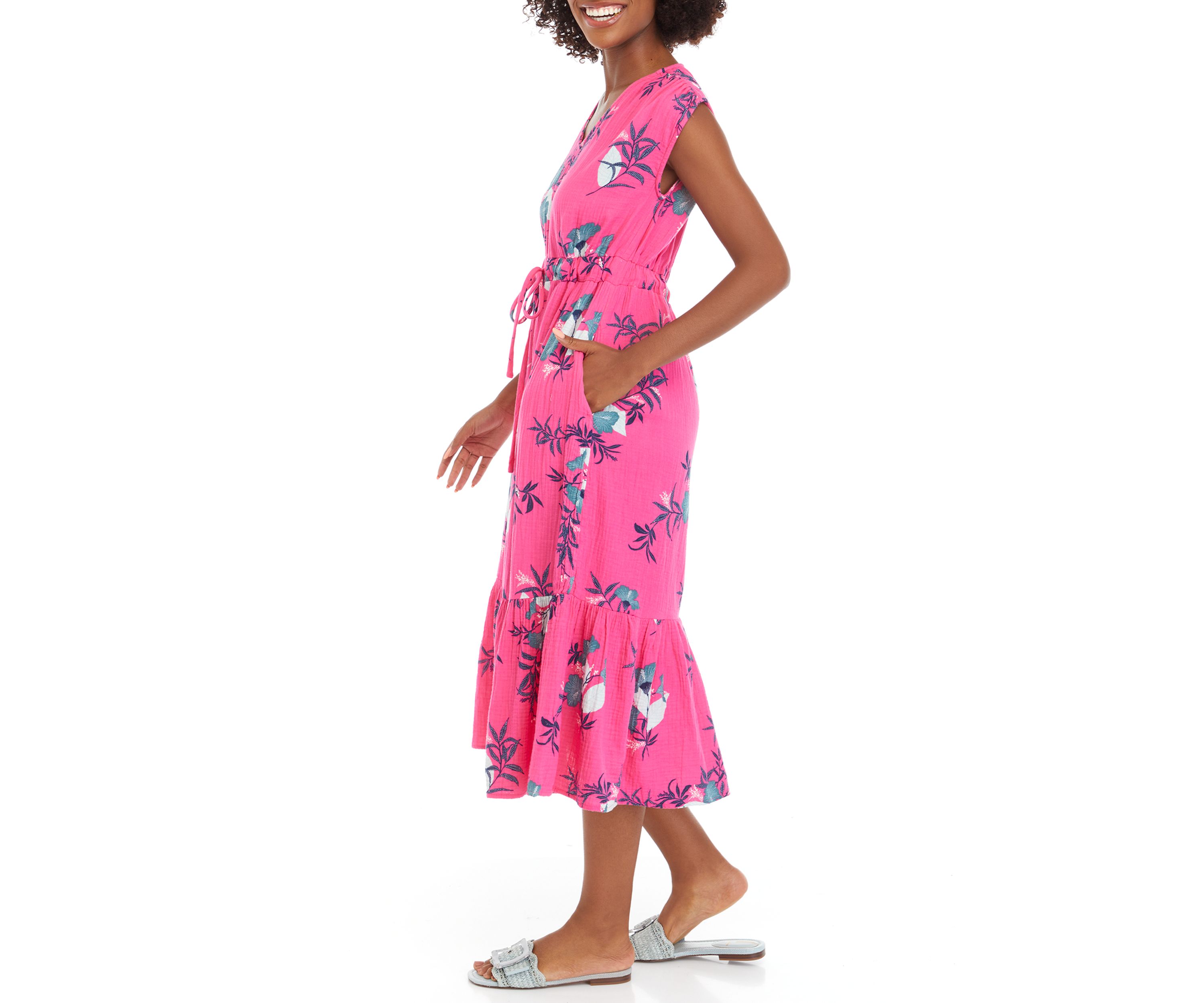Petite Tiered Maxi Dress