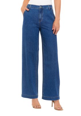 Biltmore Women s Wide Leg Jeans belk