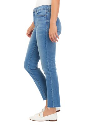Women's High Rise Straight Leg Jeans