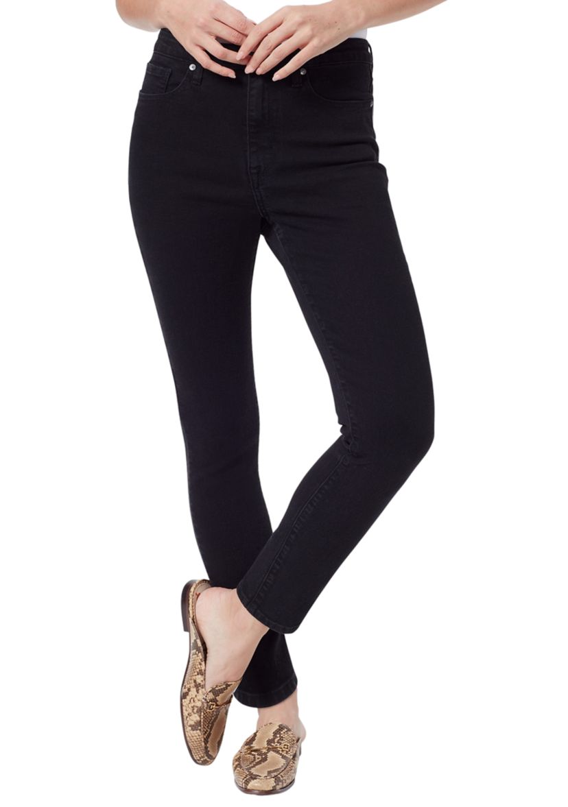Womens High Rise Skinny Jeans