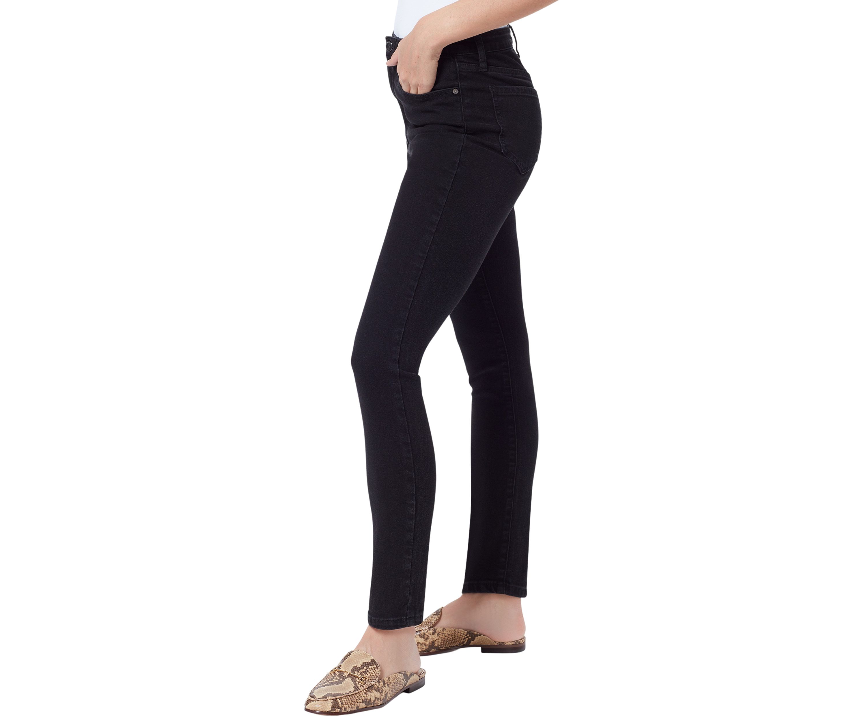 Womens High Rise Skinny Jeans
