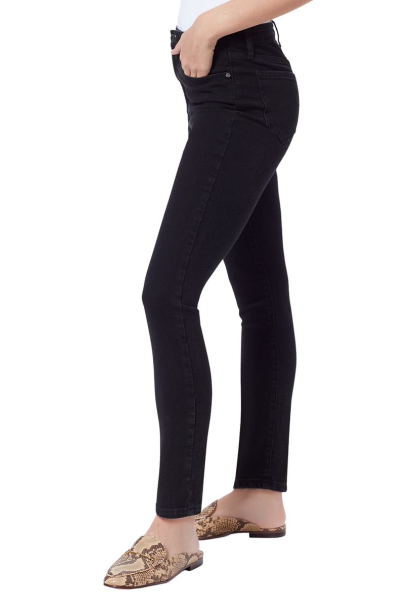 Womens High Rise Skinny Jeans