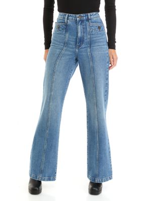 Sam Edelman Codie High Rise Wide Leg Denim