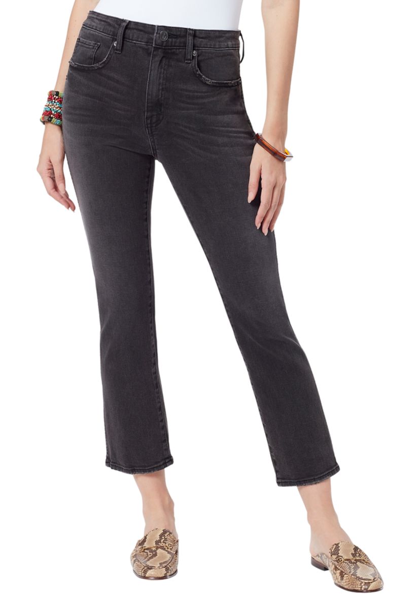Womens Linnie Kick Flare Jeans