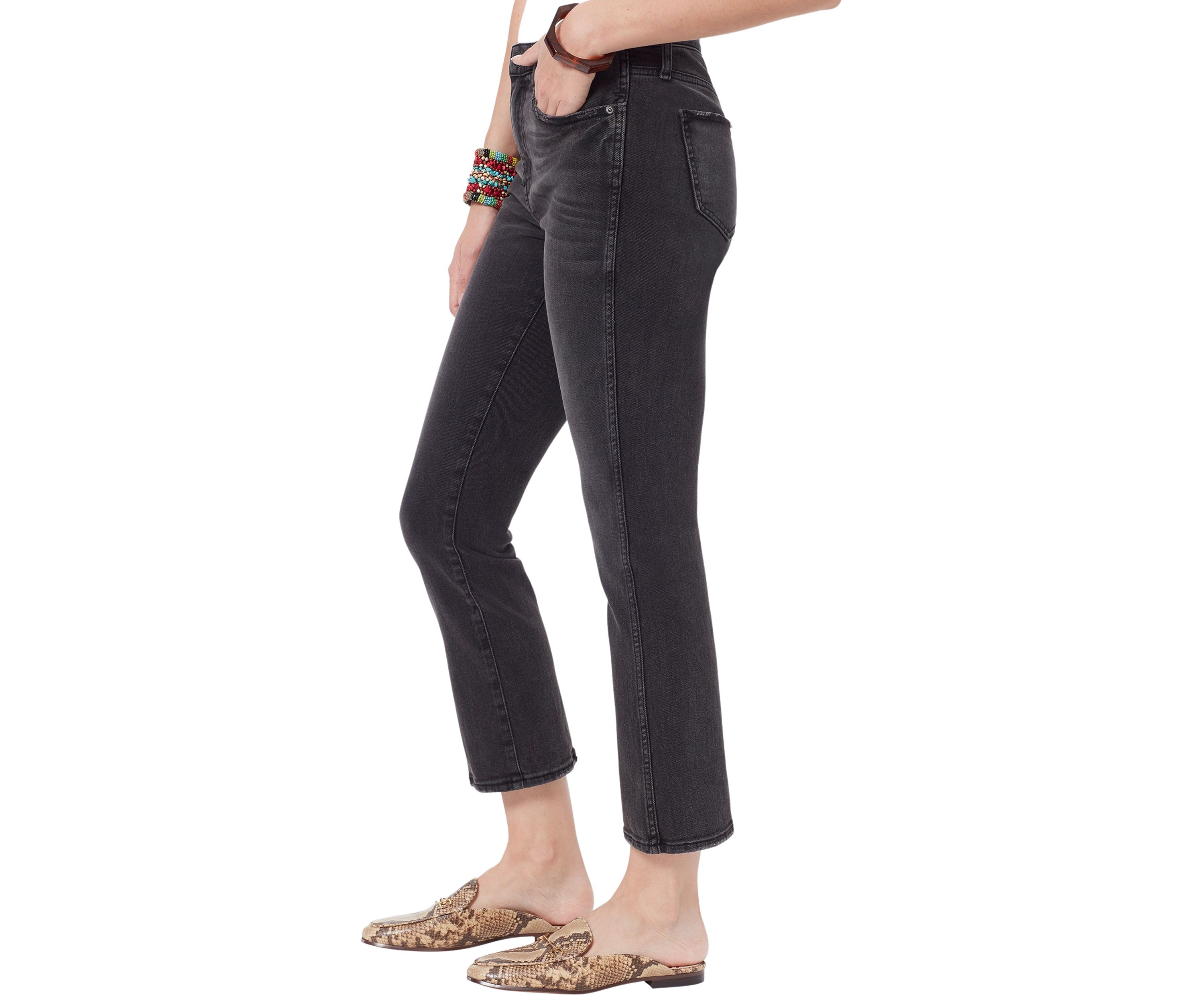 Womens Linnie Kick Flare Jeans