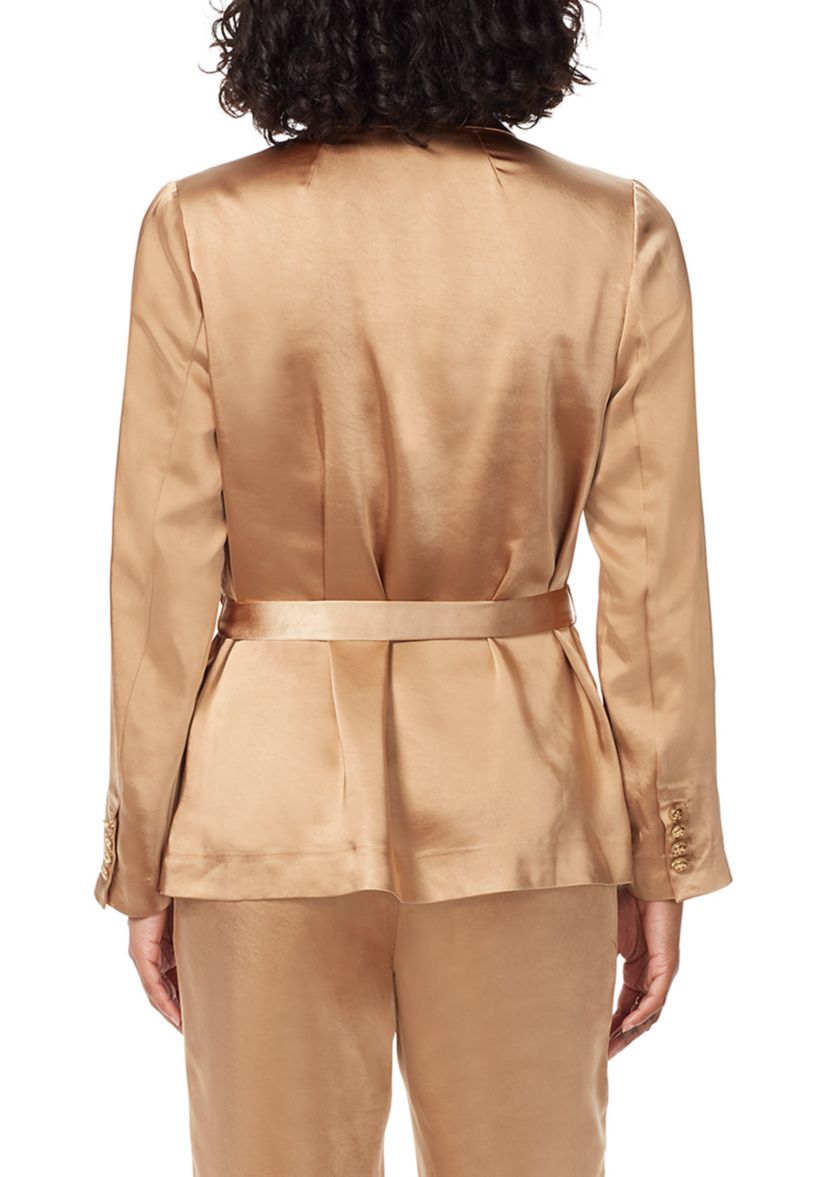 Womens Lyra Satin Blazer