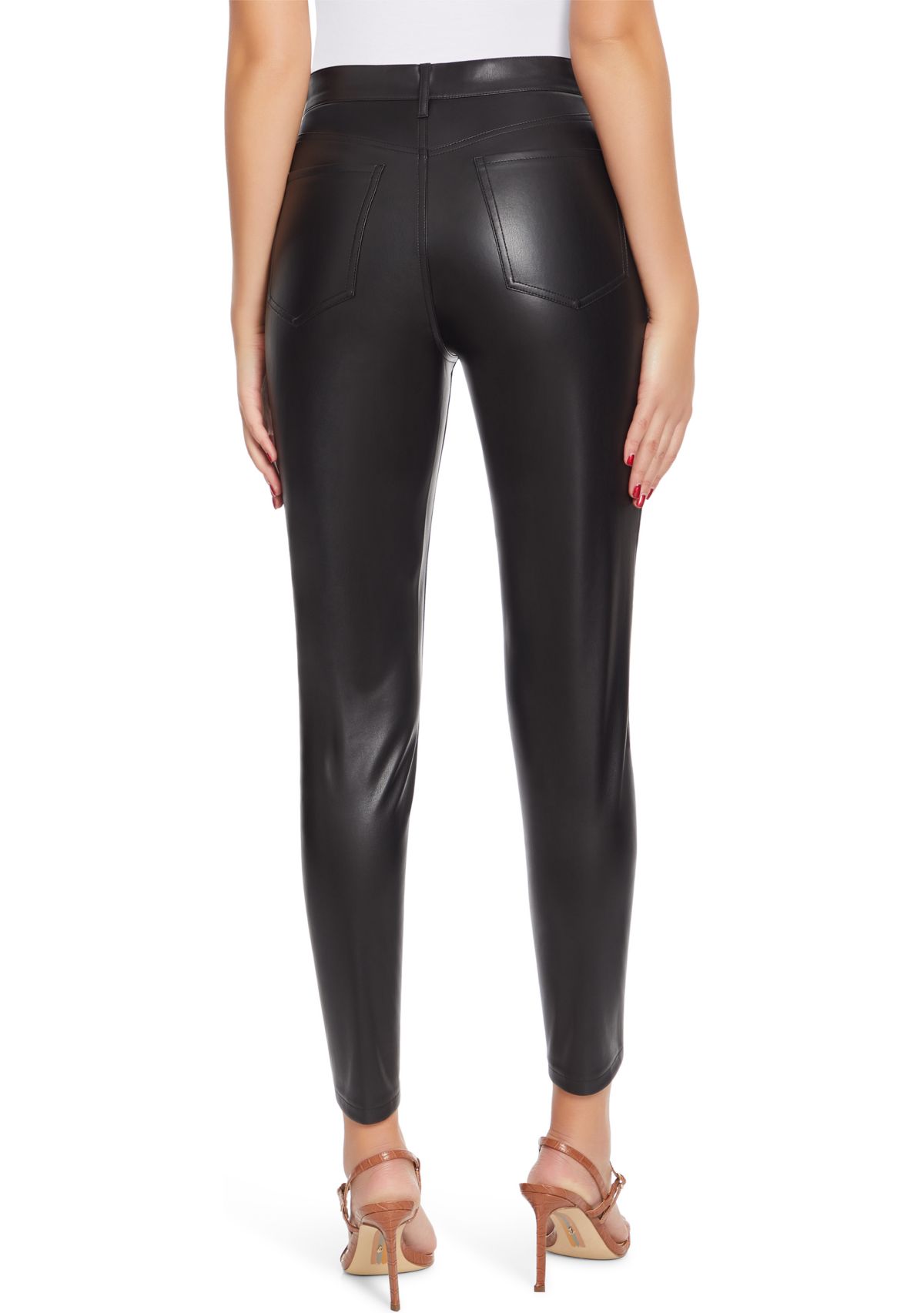 Womens High Rise Skinny Ankle Jeans