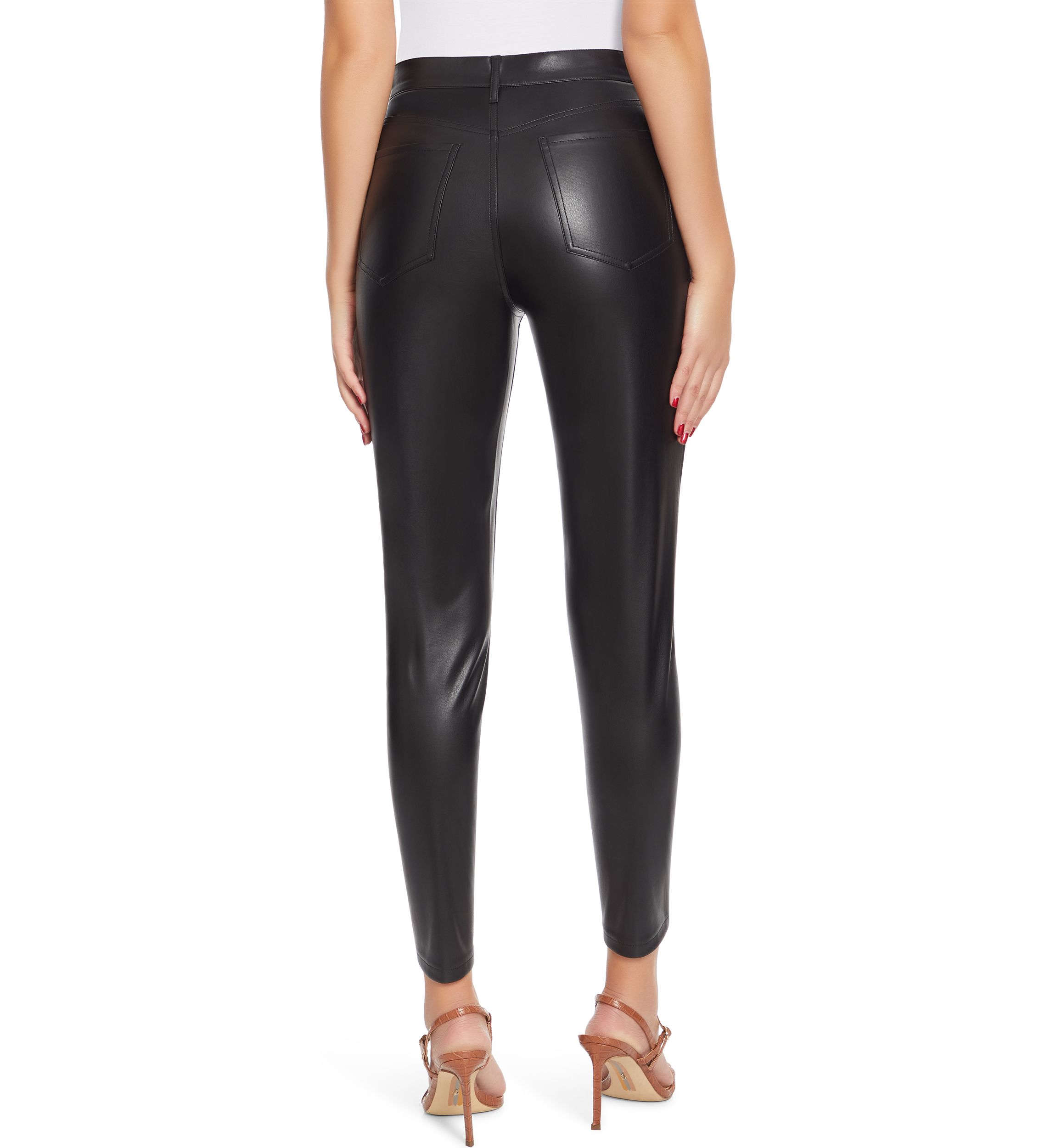 Womens High Rise Skinny Ankle Jeans