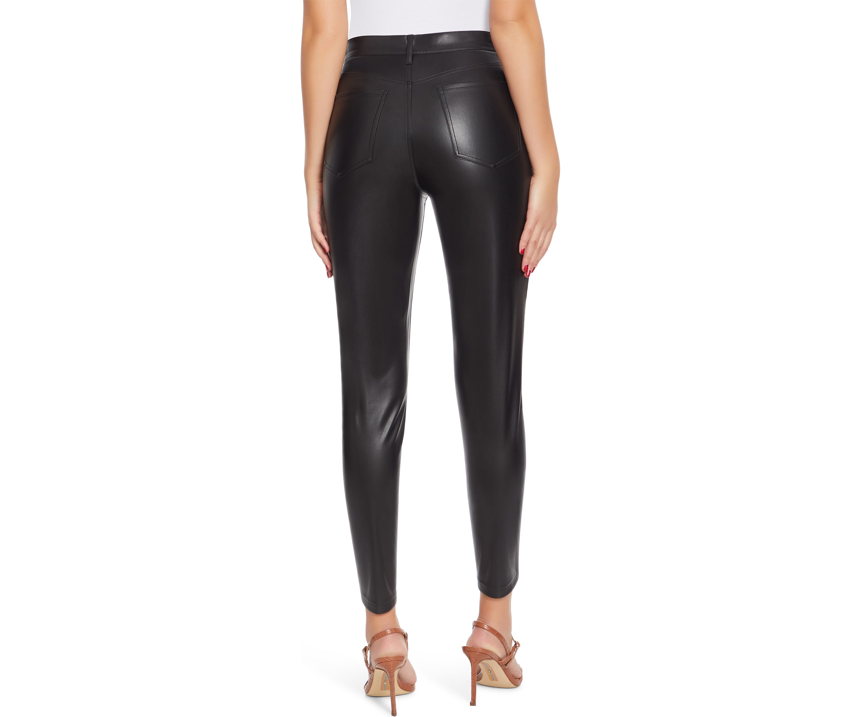 Womens High Rise Skinny Ankle Jeans