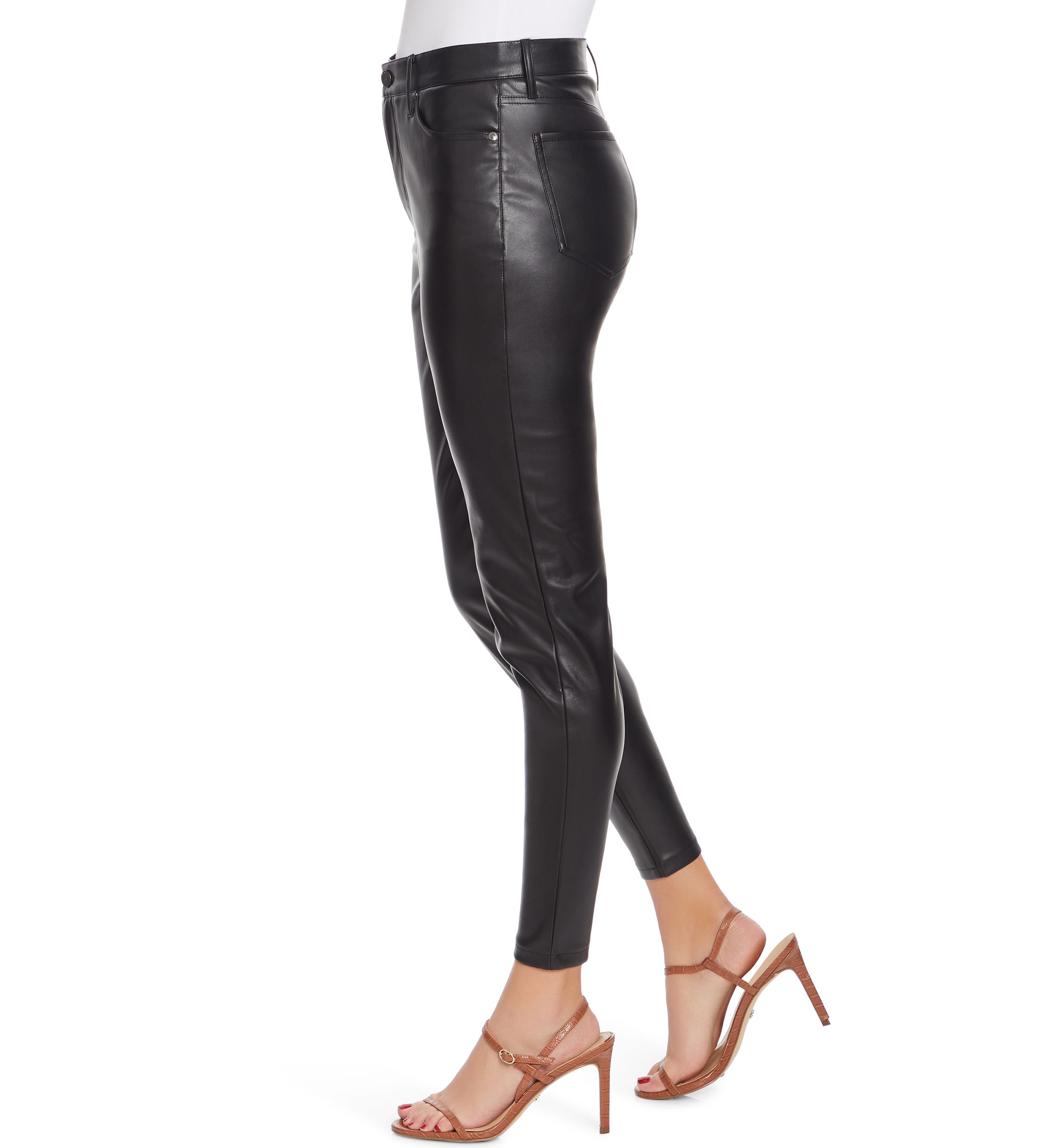 Womens High Rise Skinny Ankle Jeans