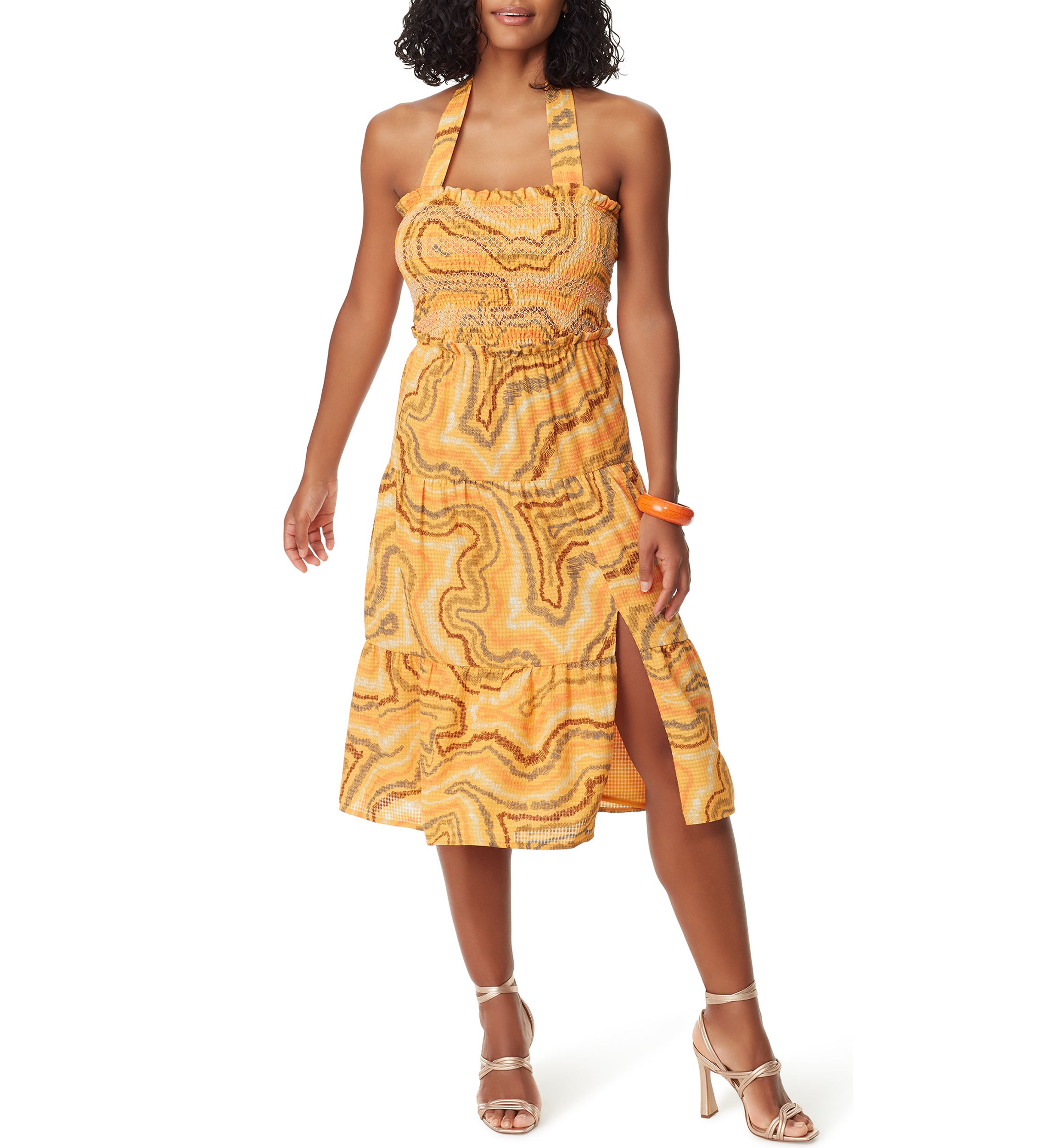 Womens Jennie Smocked Dress