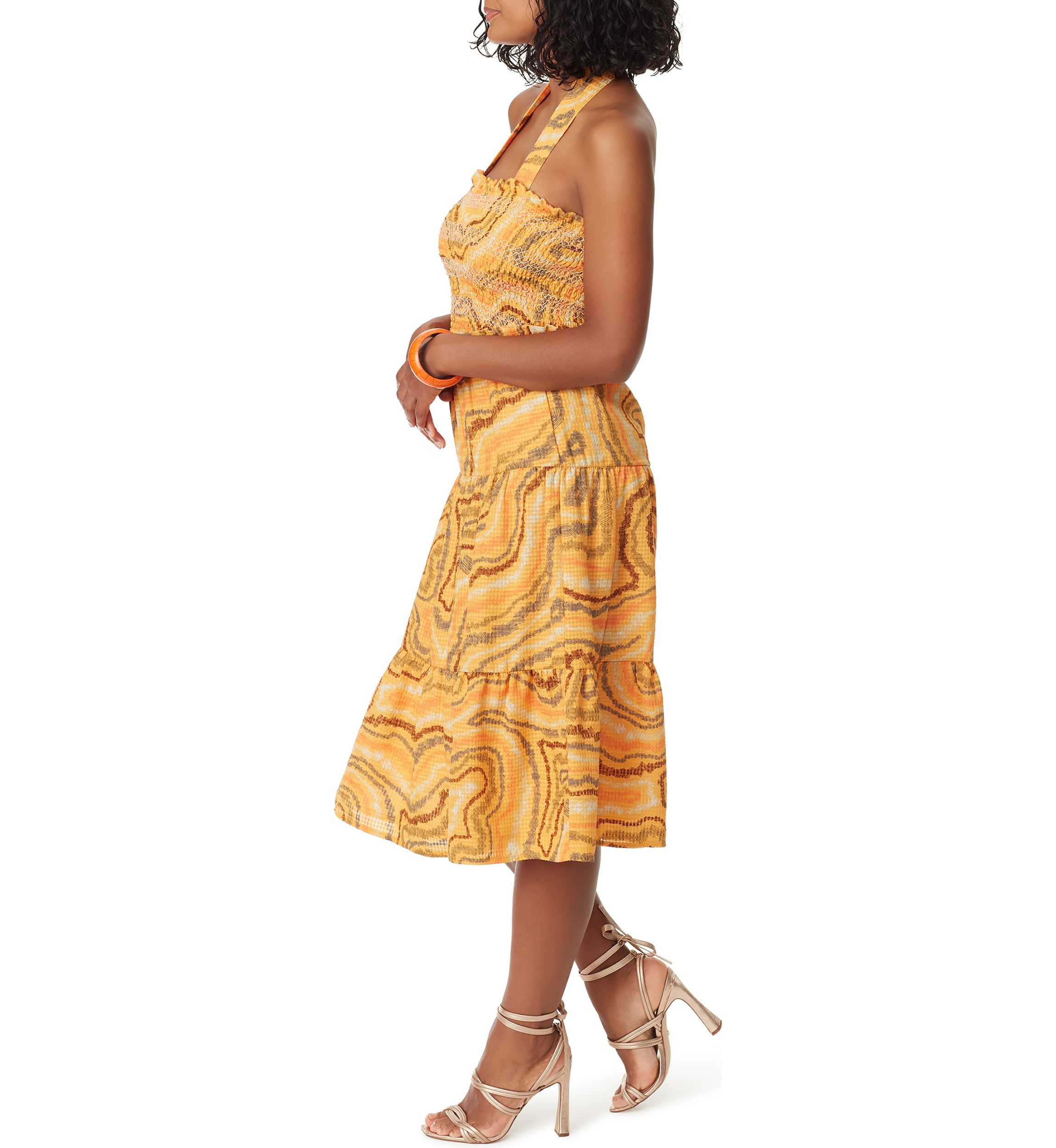 Womens Jennie Smocked Dress