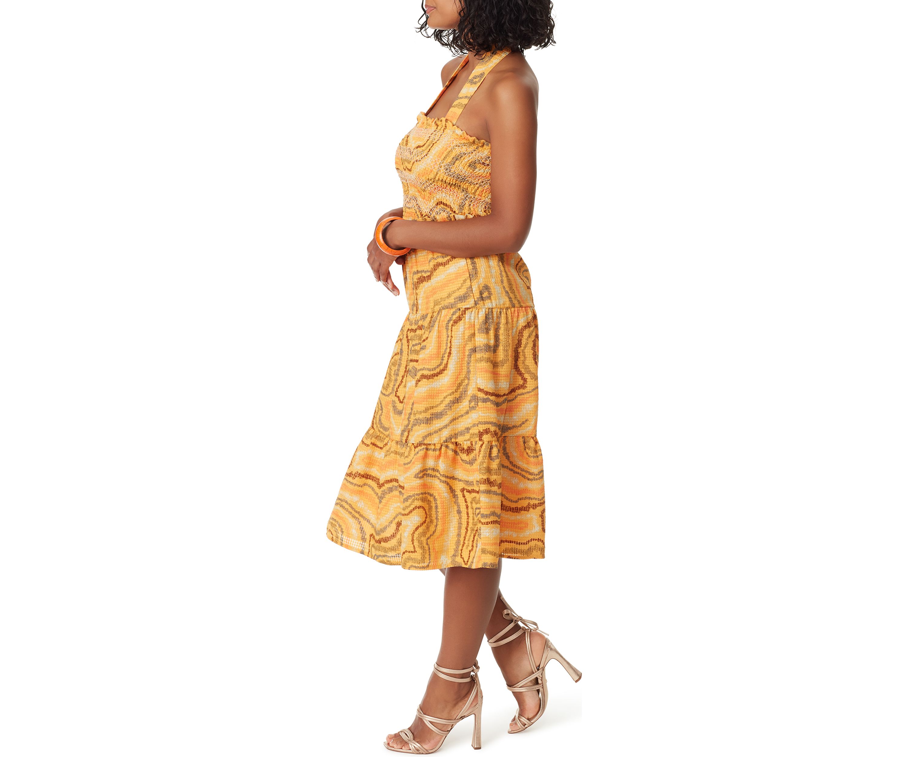 Womens Jennie Smocked Dress