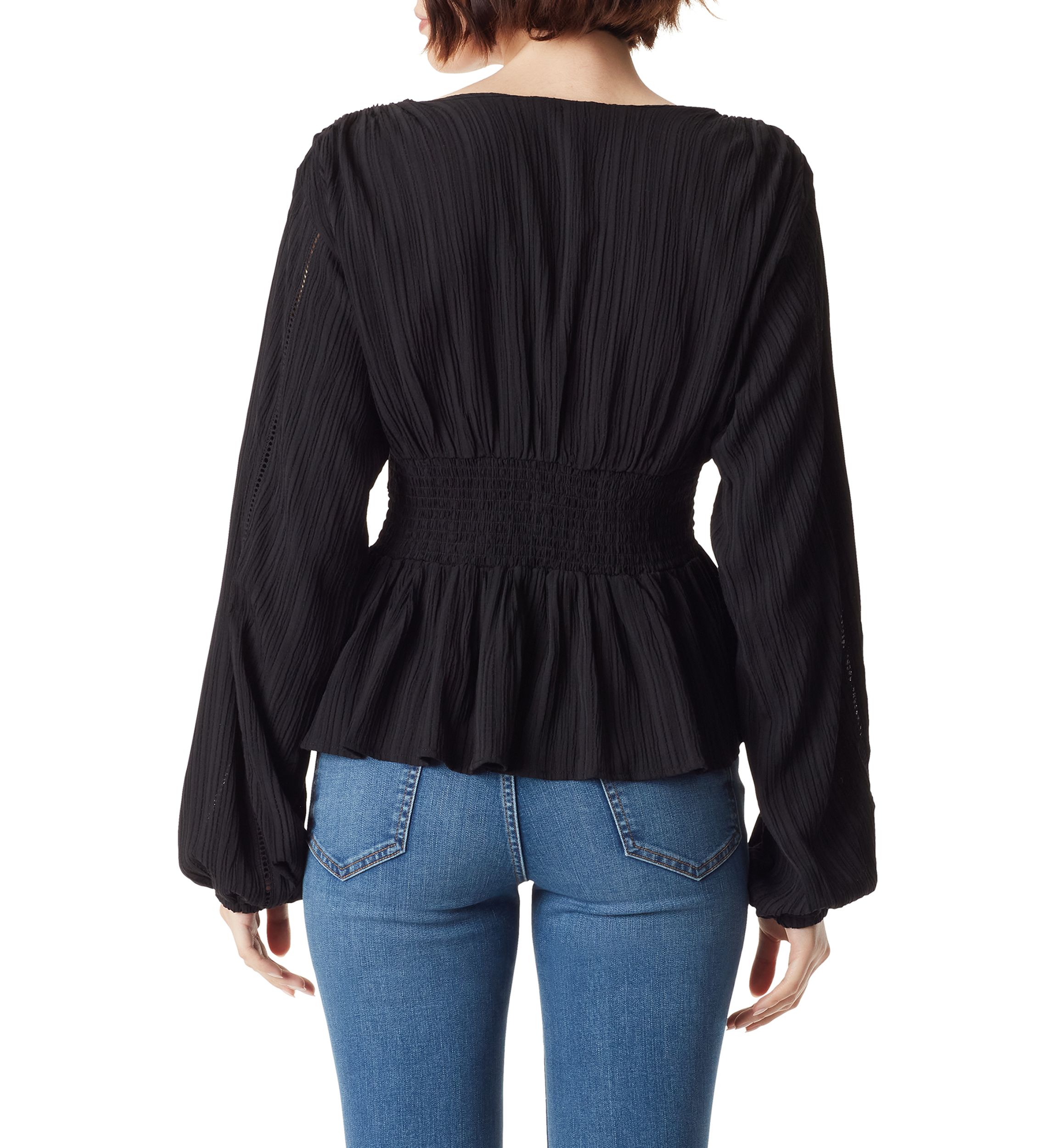 Evie Textured Woven Top 