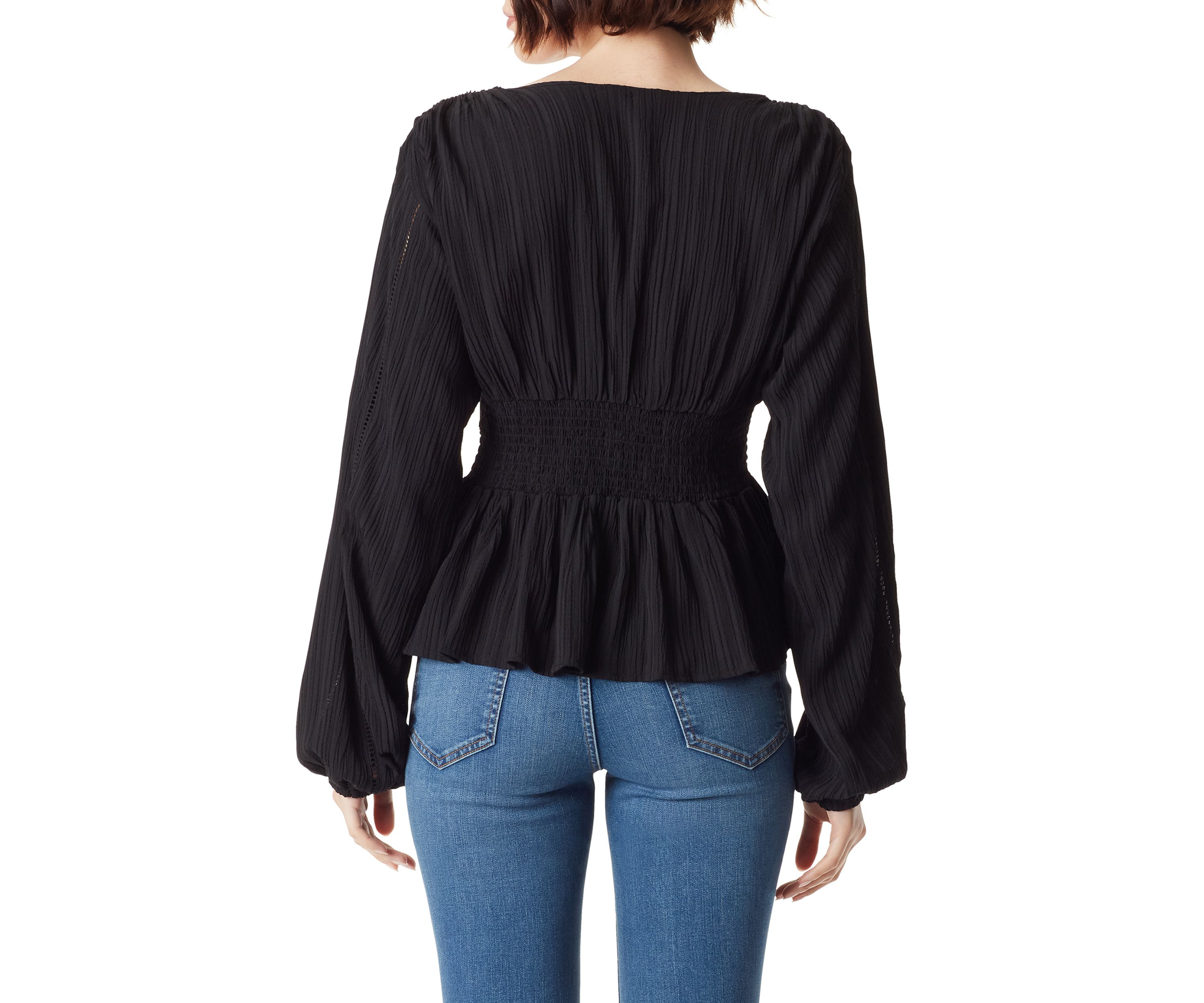 Evie Textured Woven Top 