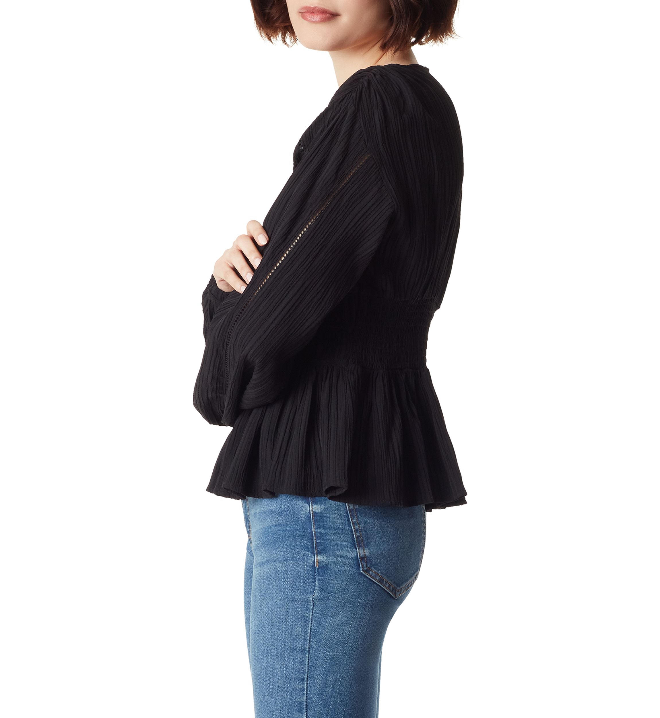 Evie Textured Woven Top 