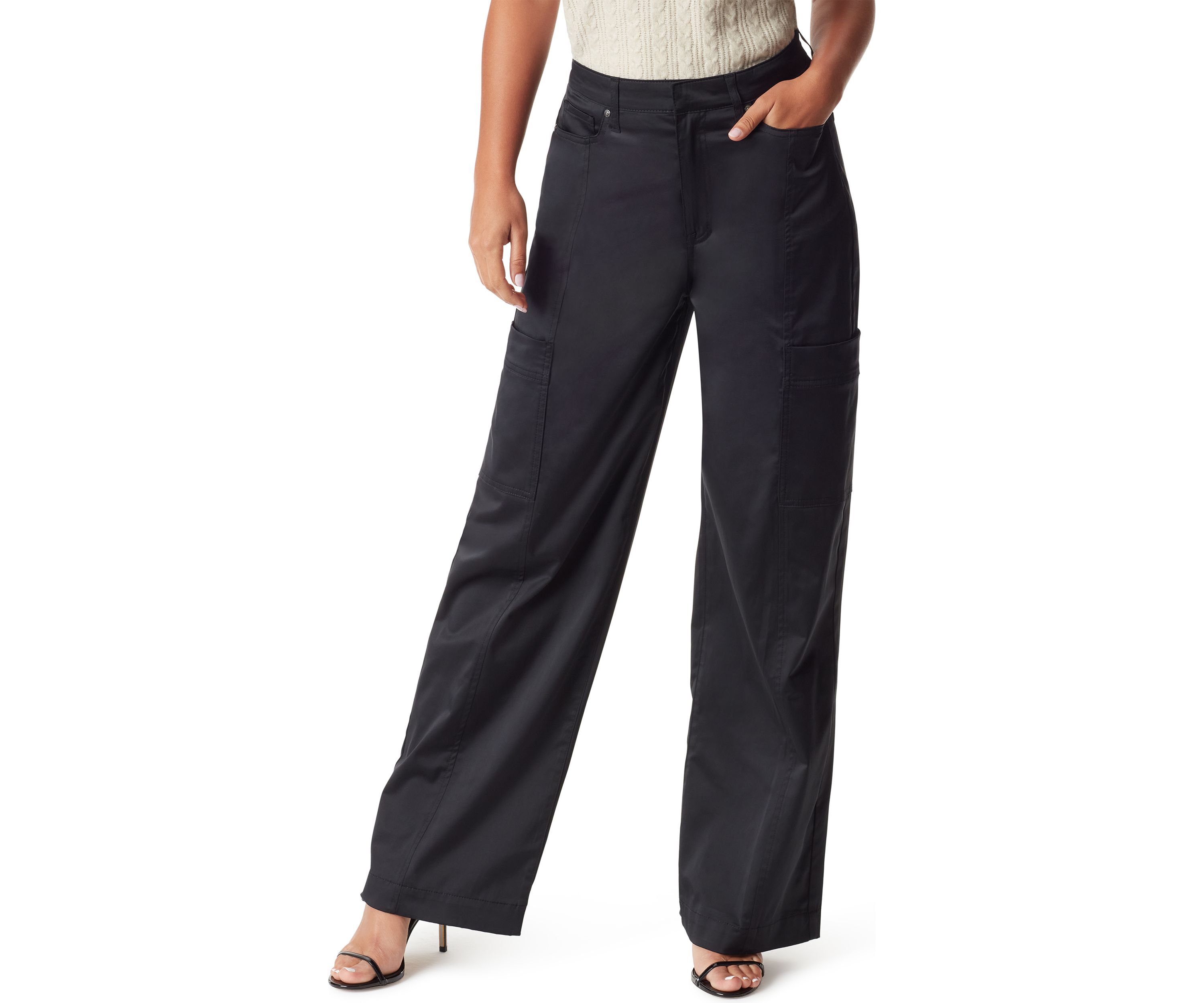 Womens Jildie High Rise Utility Trouser Pants