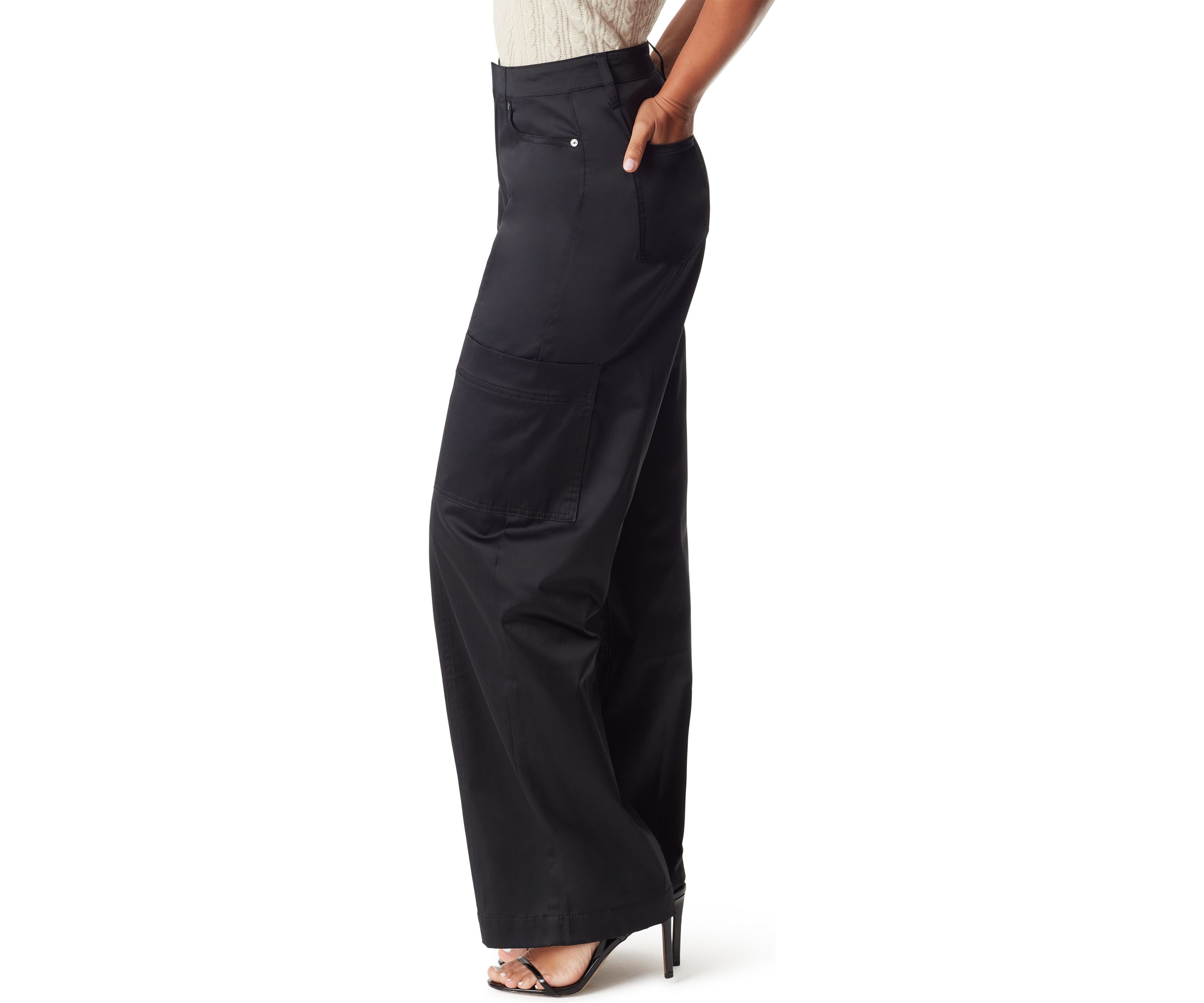 Womens Jildie High Rise Utility Trouser Pants