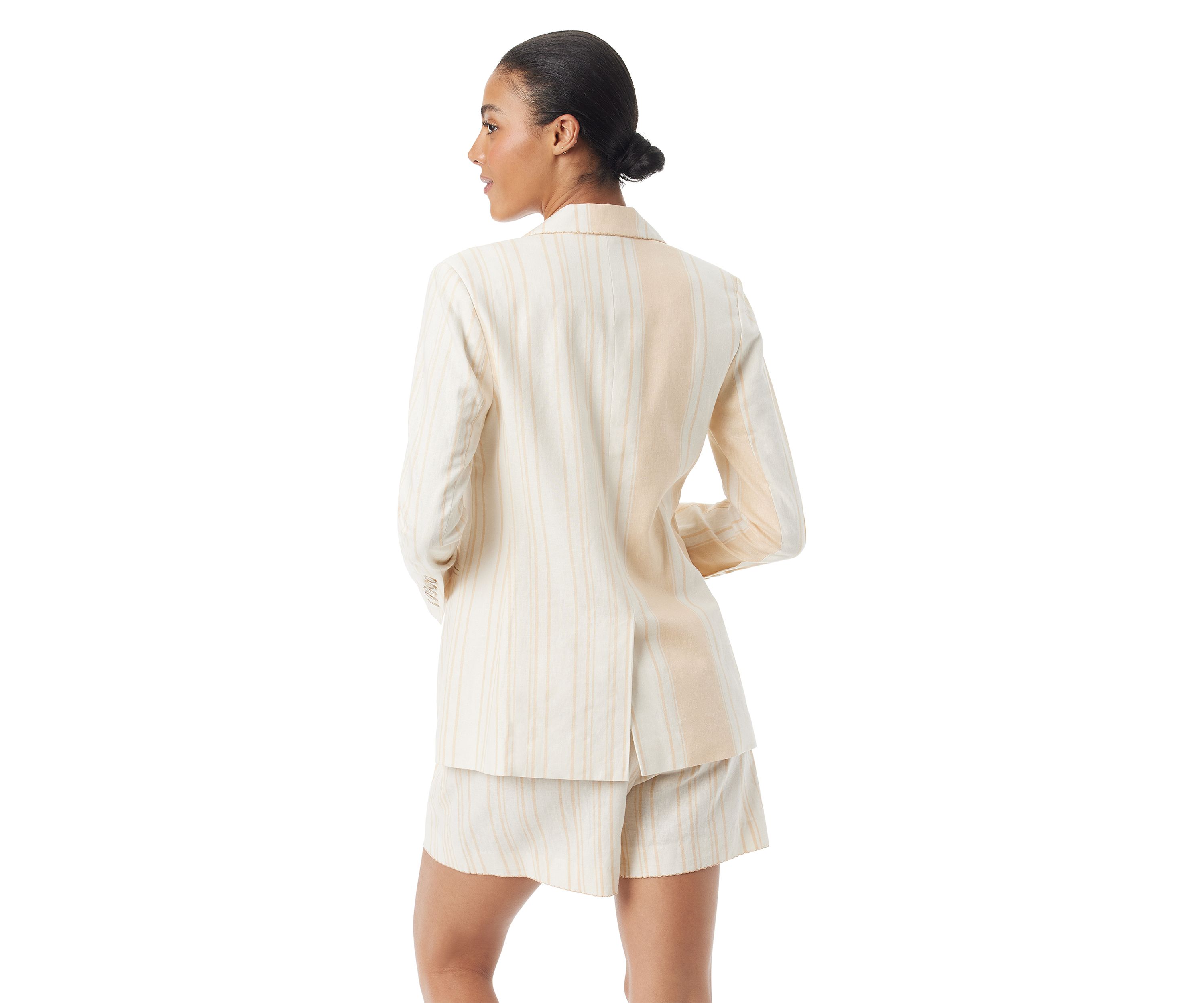 Womens Enola Striped Blazer