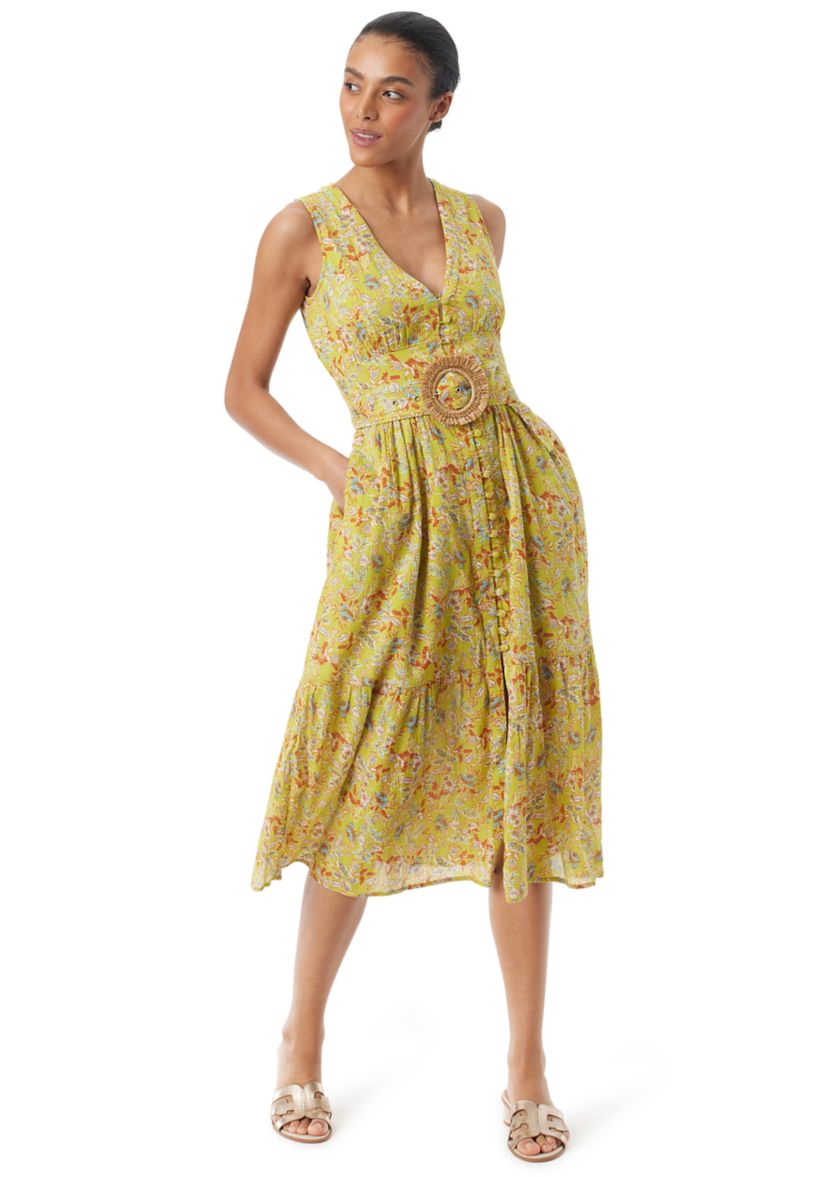 Womens Selene Printed Dress