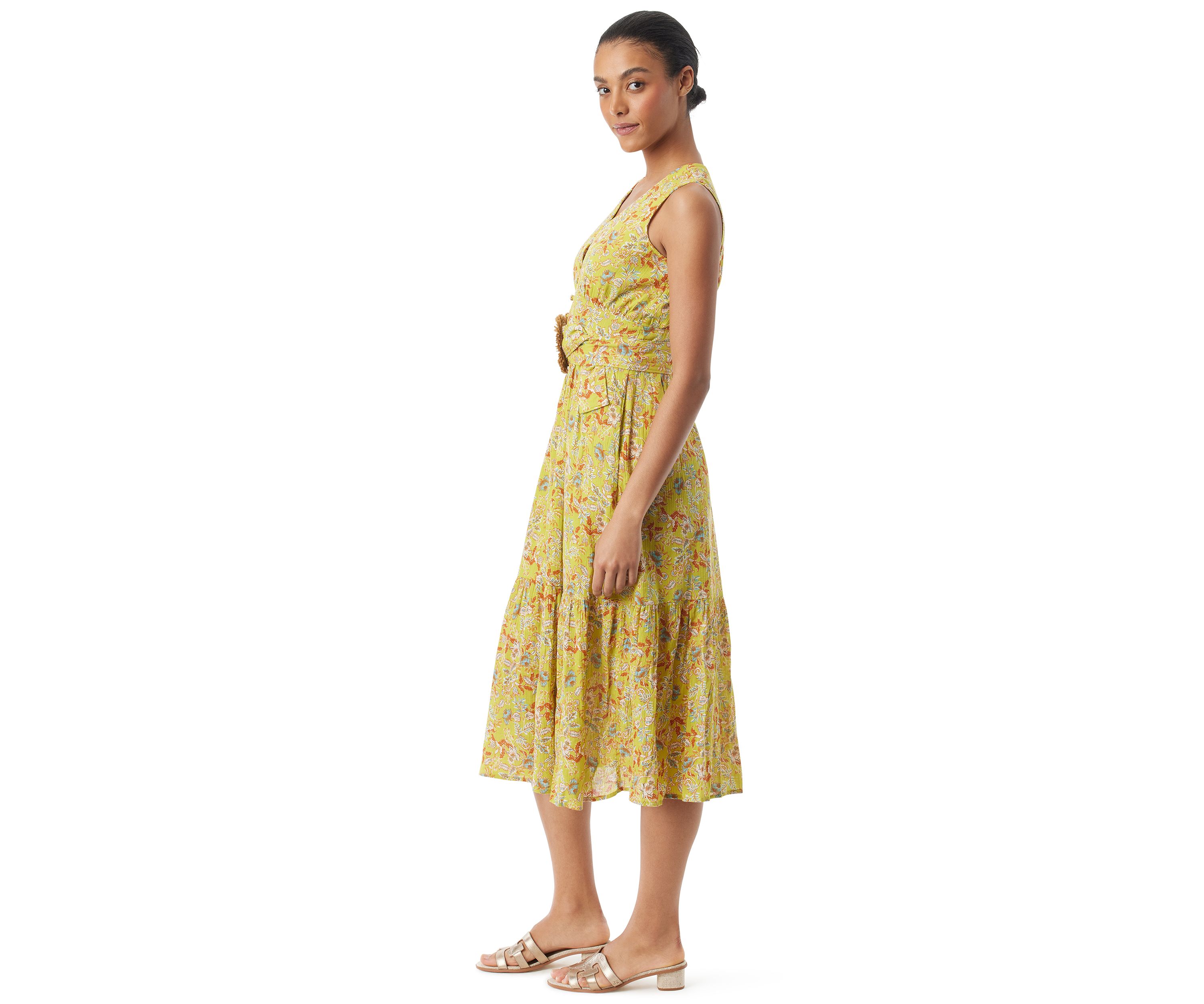 Womens Selene Printed Dress