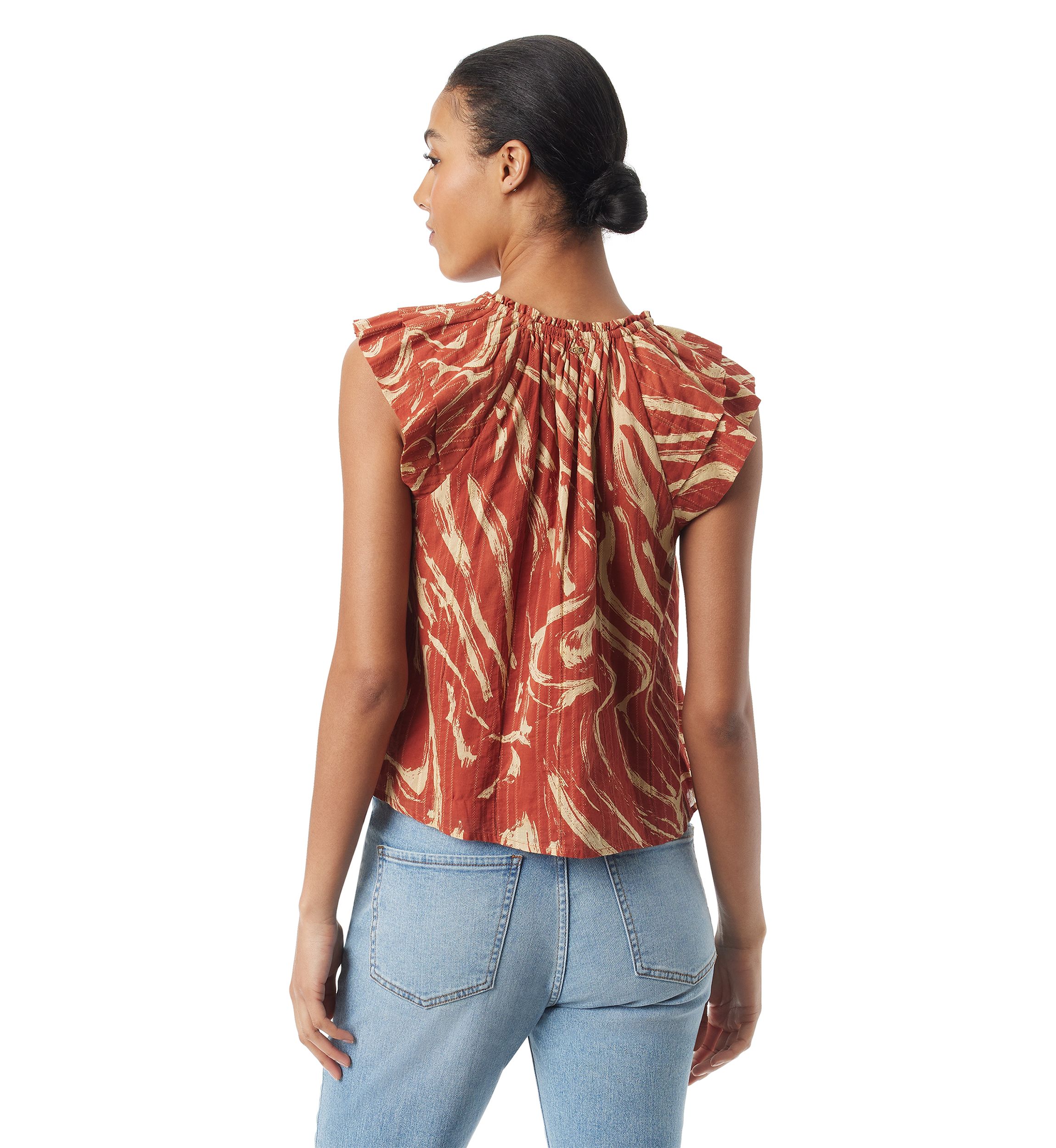 Womens Baeley Woven Top