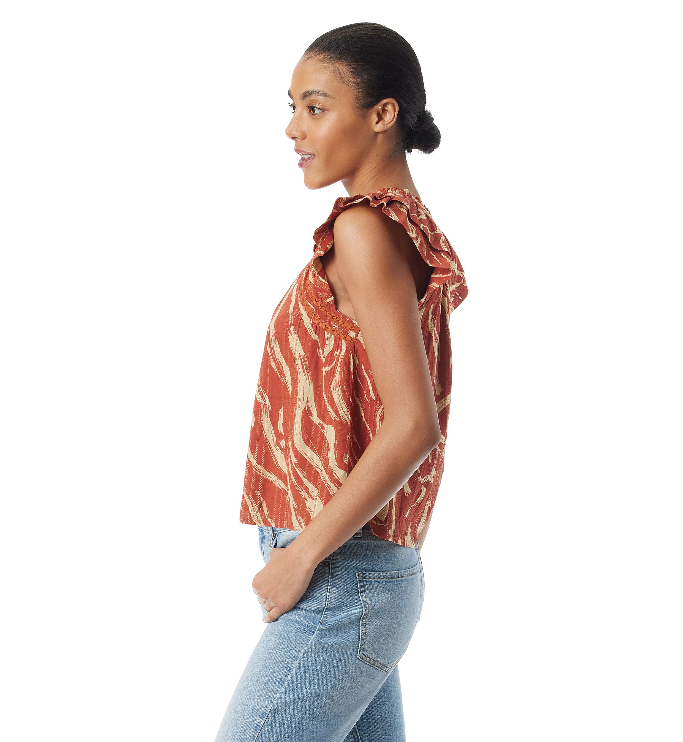 Womens Baeley Woven Top