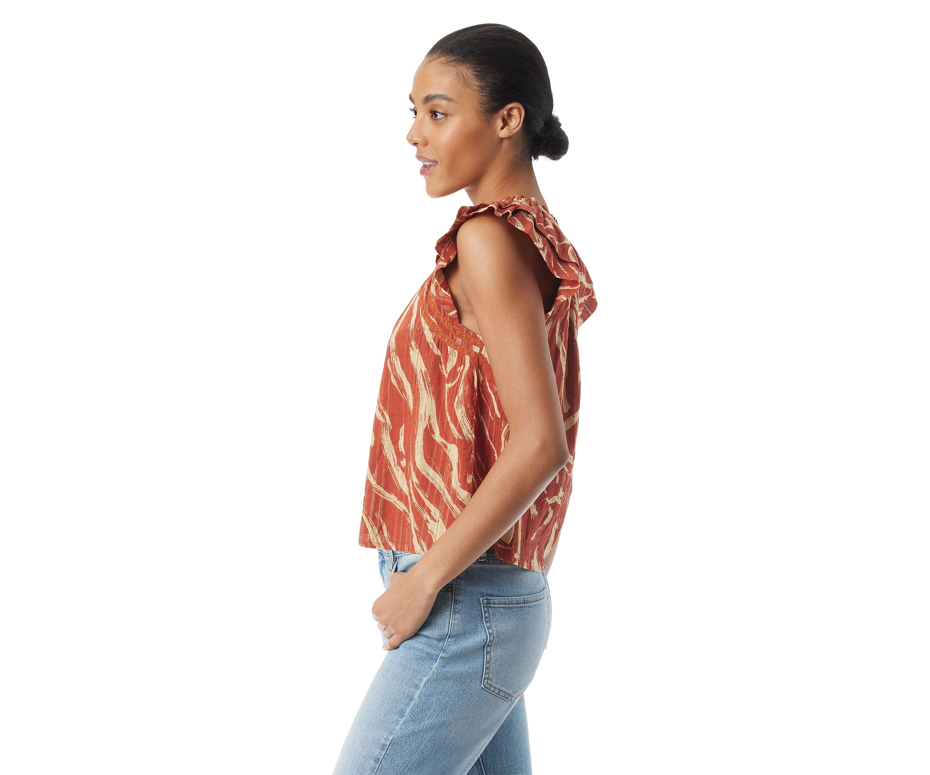 Womens Baeley Woven Top