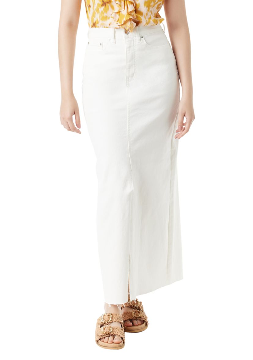 Womens Dempsey Split Front Maxi Skirt