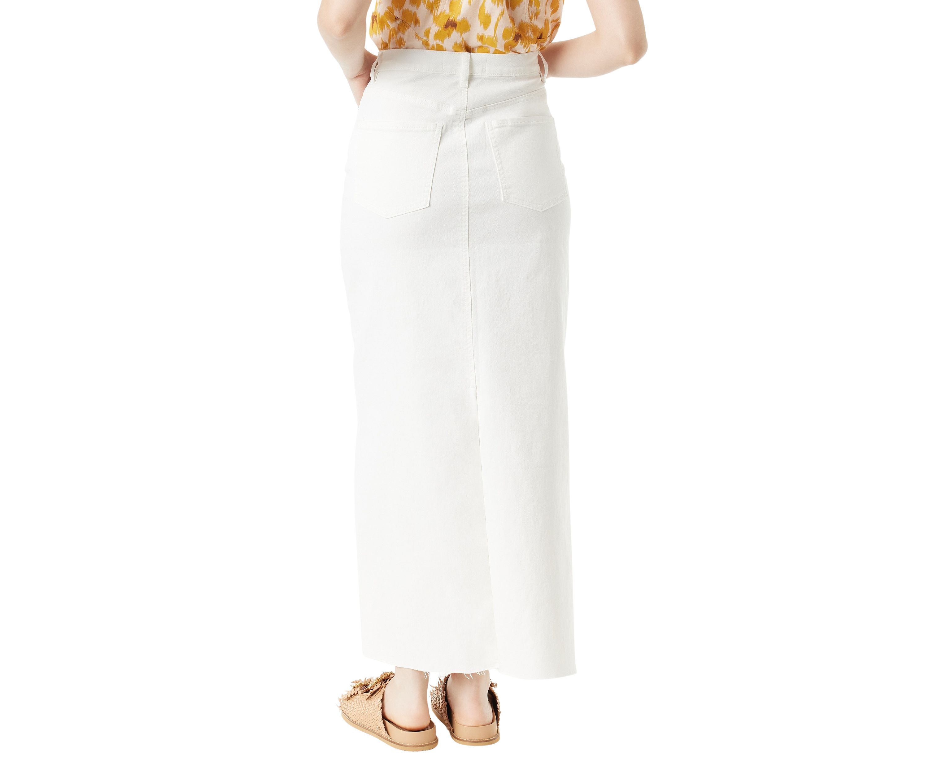 Womens Dempsey Split Front Maxi Skirt