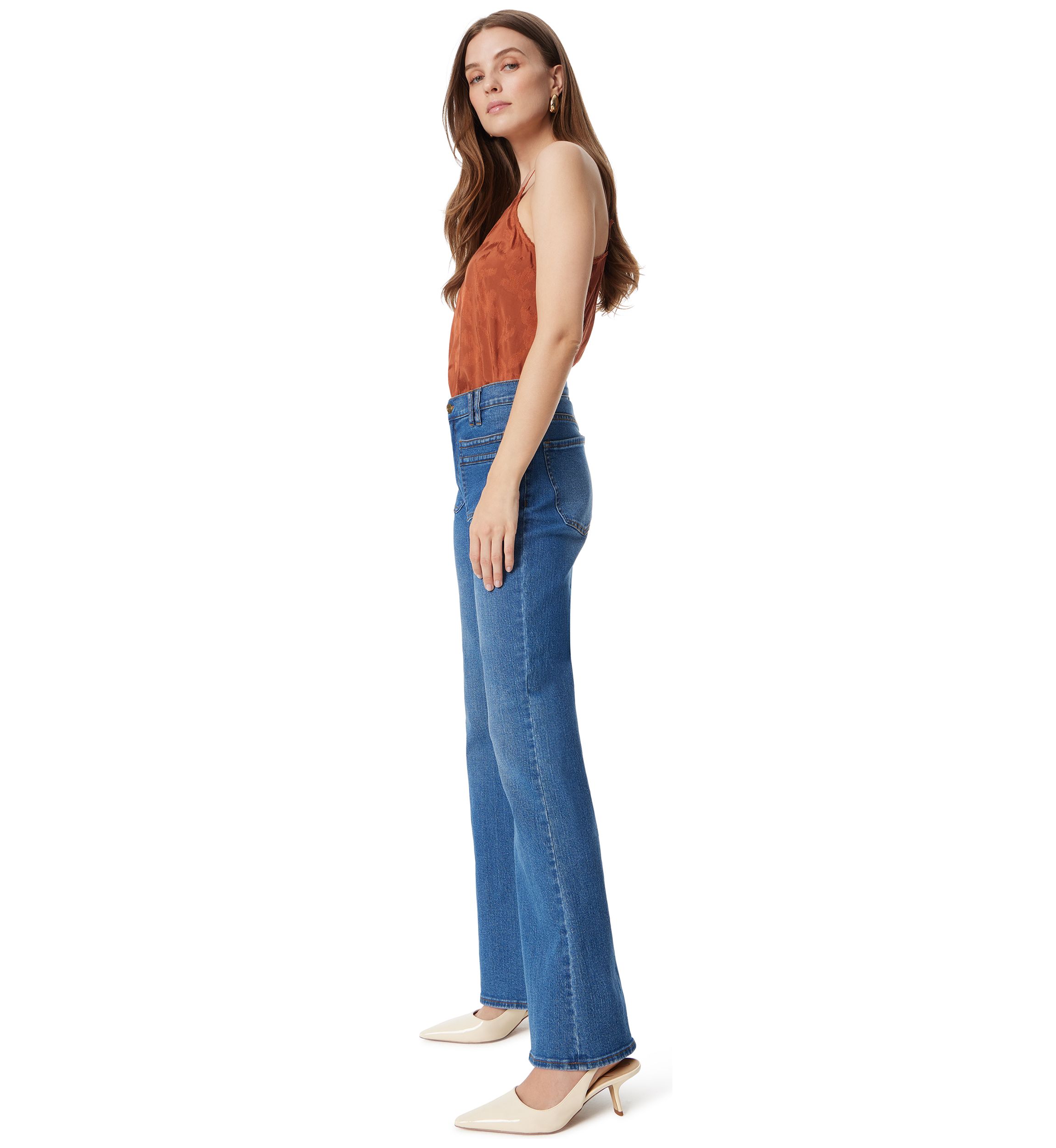 Womens Bay Flare Jeans