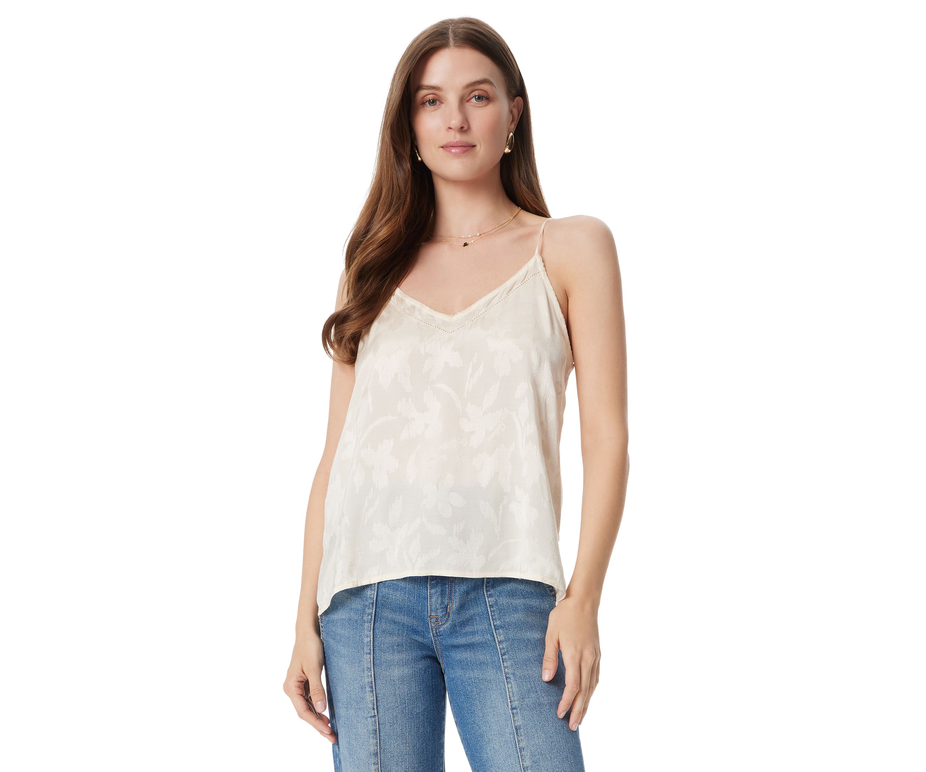 Womens Livvy Jacquard Tank