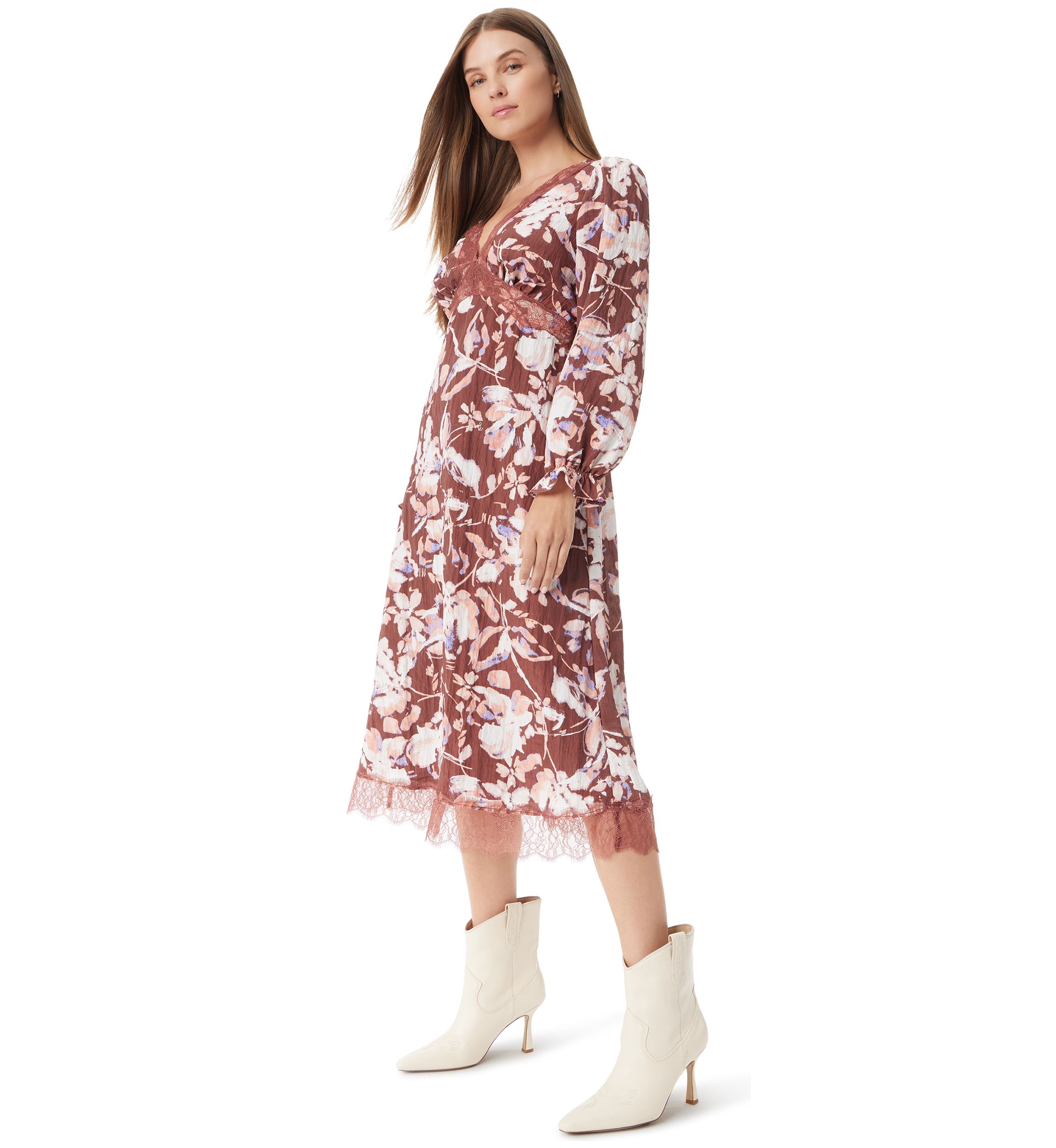 Womens Camillia Midi Dress